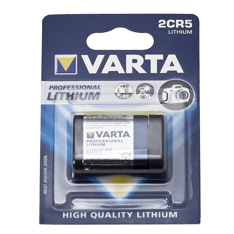 Varta 1895 2CR5 6v Lithium Battery