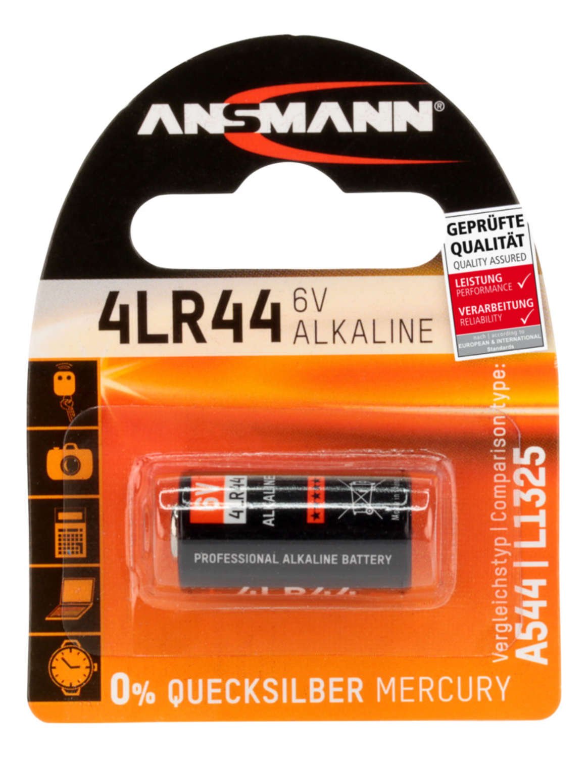 Ansmann PX28 / A544 / 4LR44 6V ALKALINE