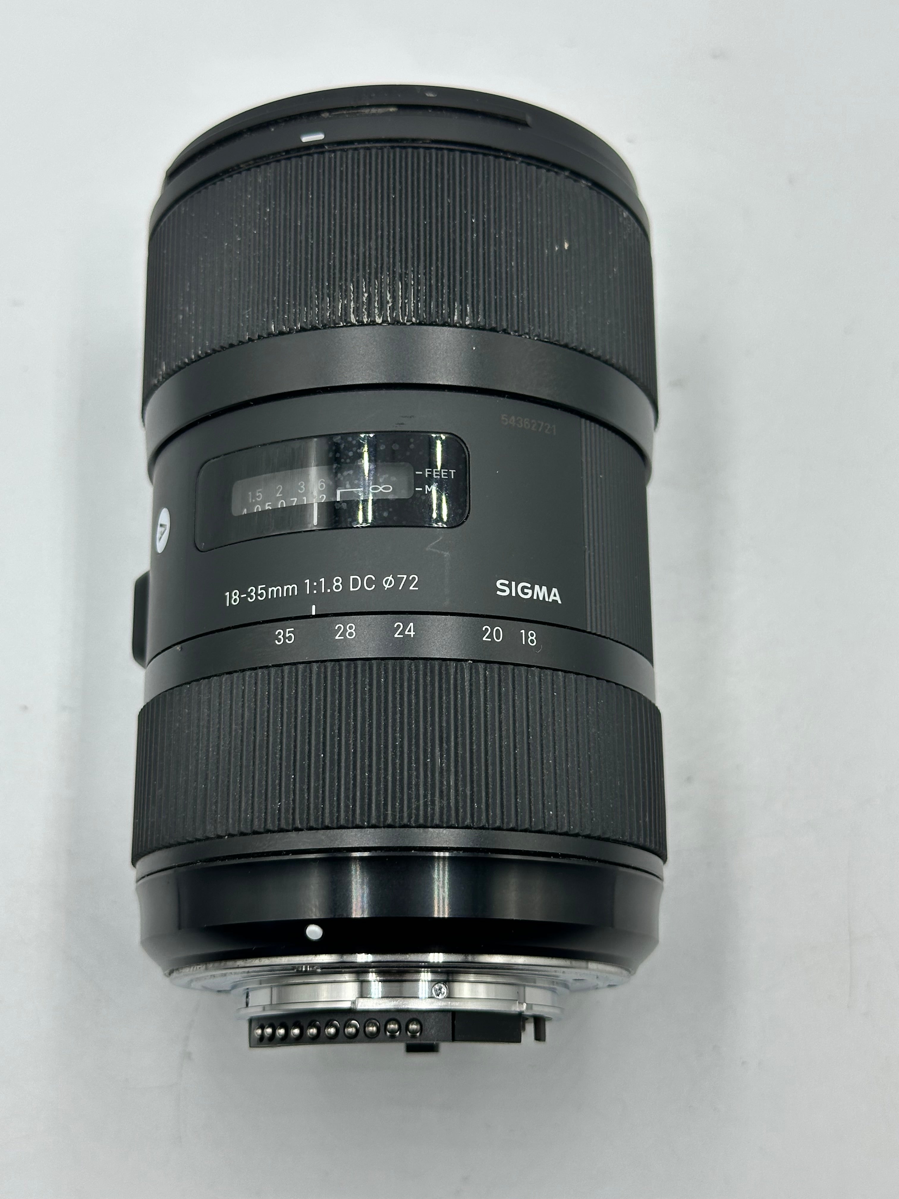 USED Sigma 18-35mm F1.8 DC HSM Lens for Nikon