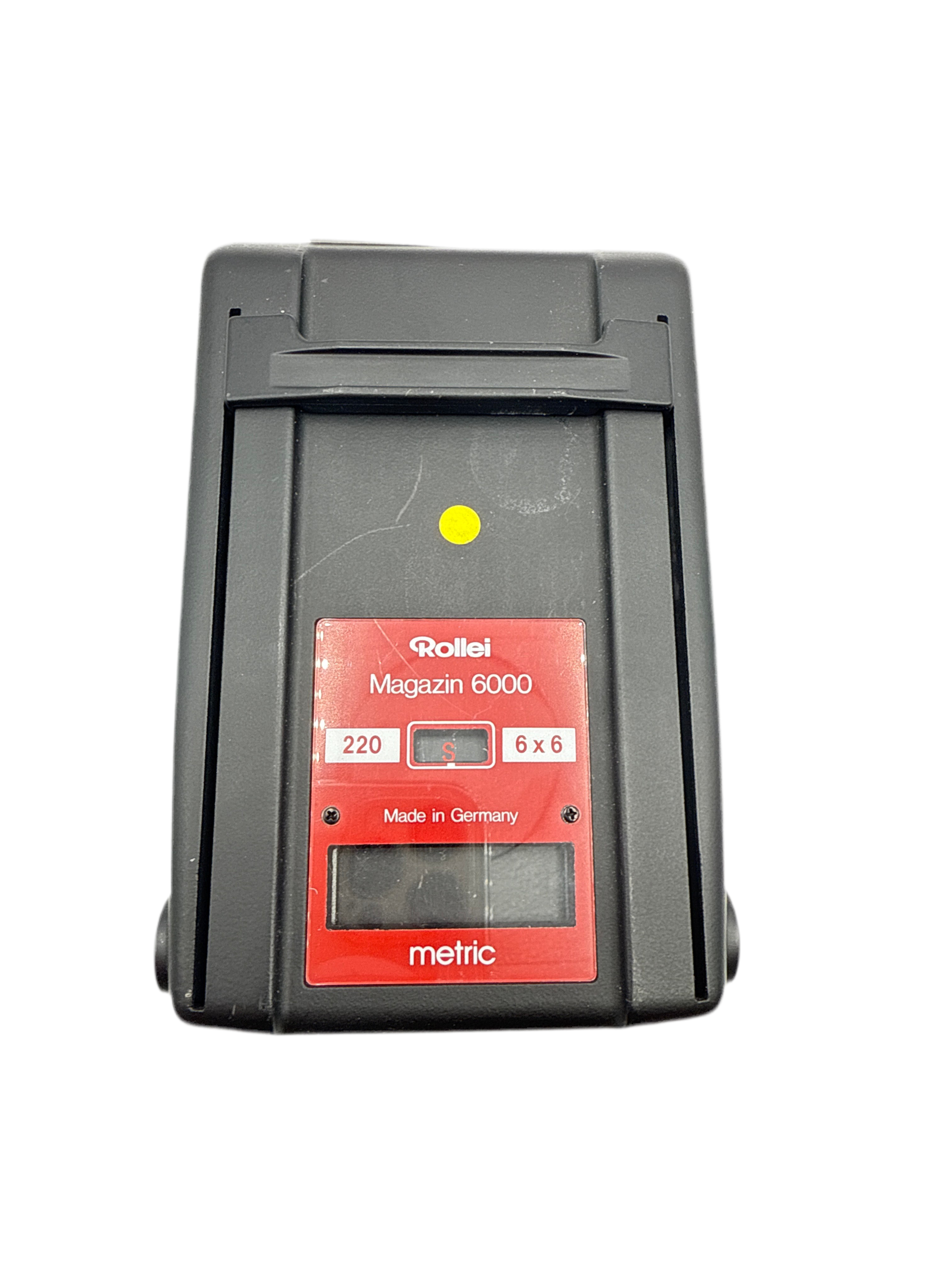 Used Rollei Magazin 6000 6x6 220 film back