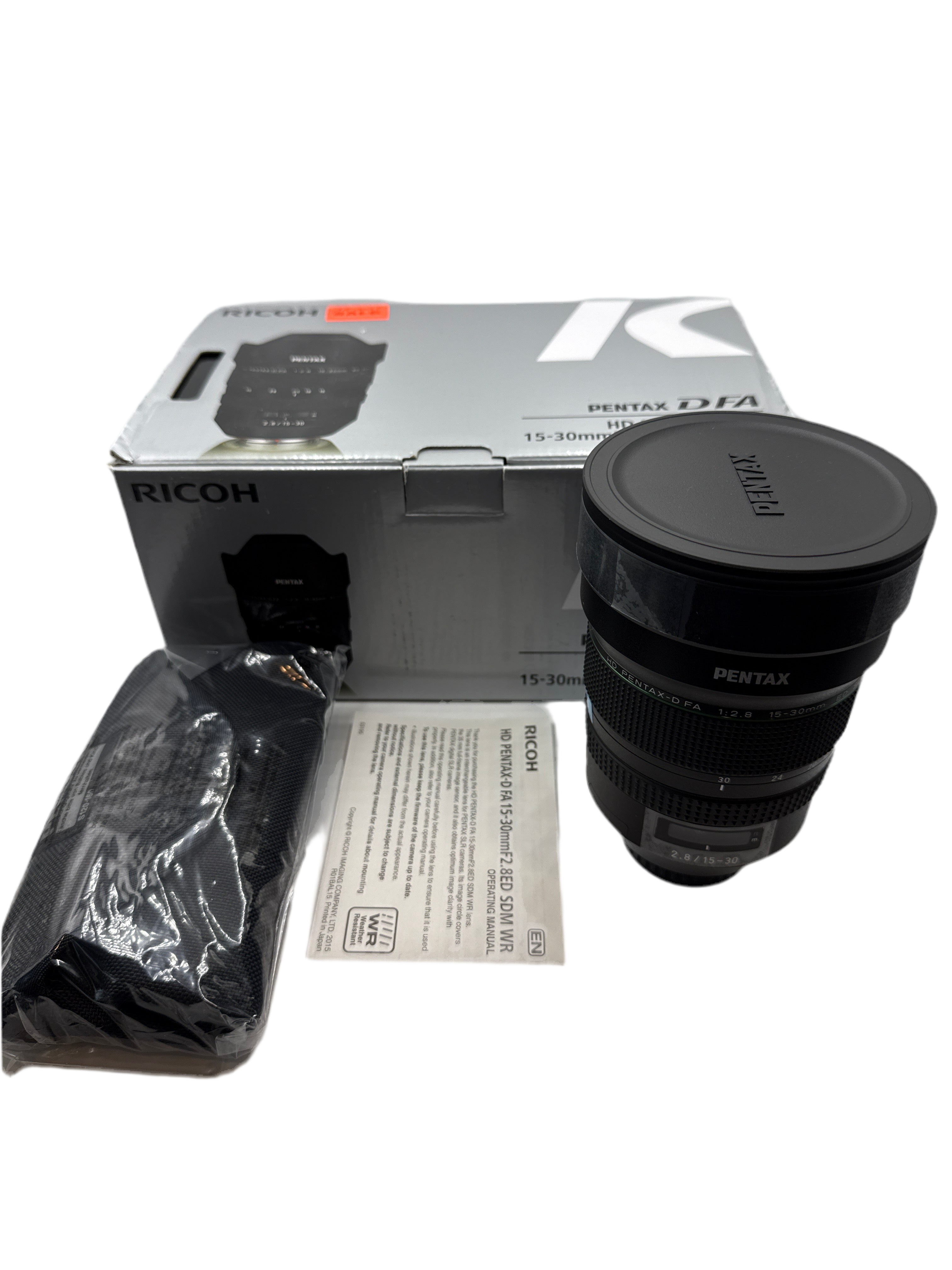 Pentax-D FA 15-30mm f/2.8 ED HD SDM WR - NEW OLD STOCK (0043)