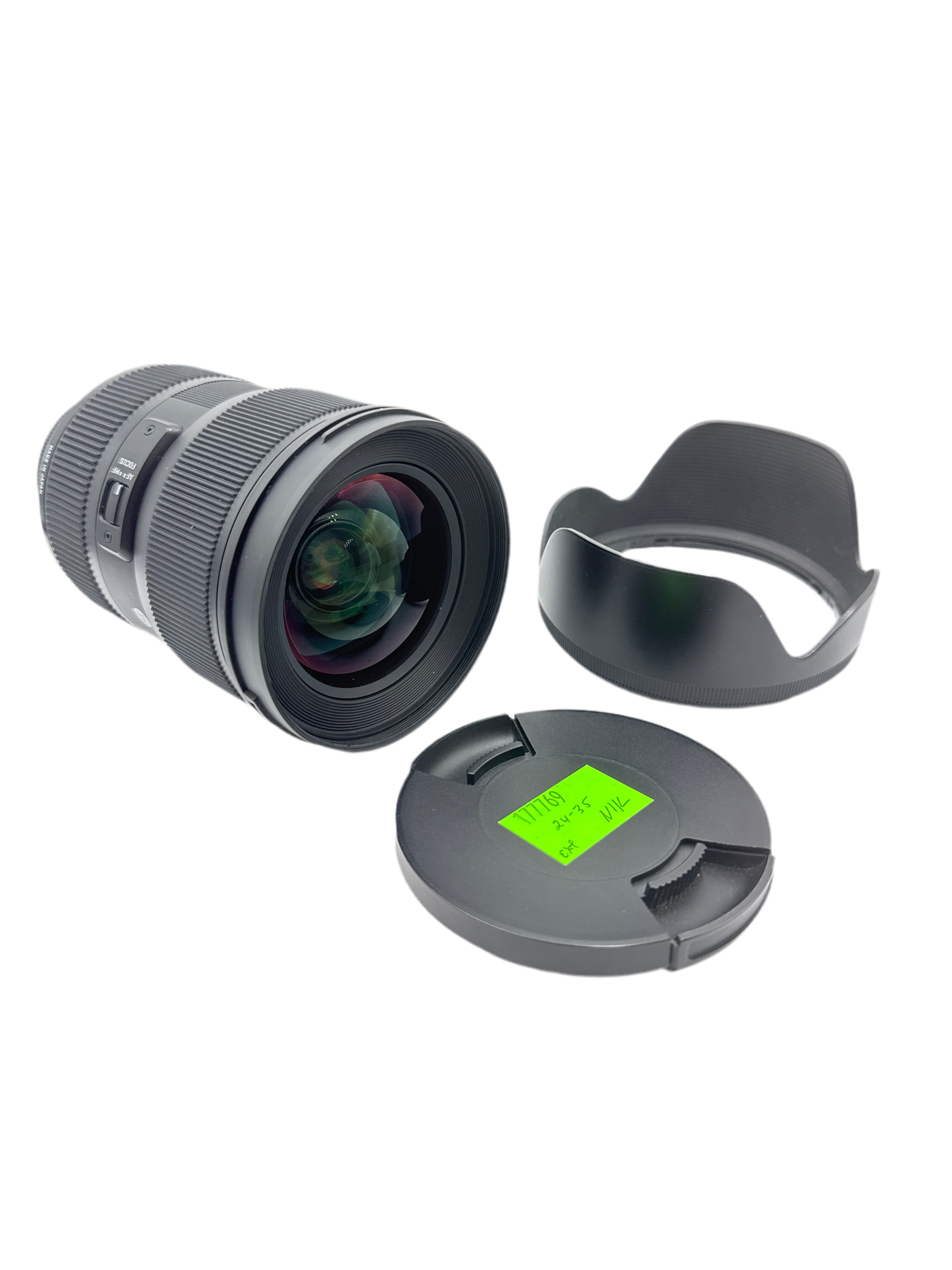 USED Sigma 24-35mm f/2 DG HSM Art Lens for NIKON