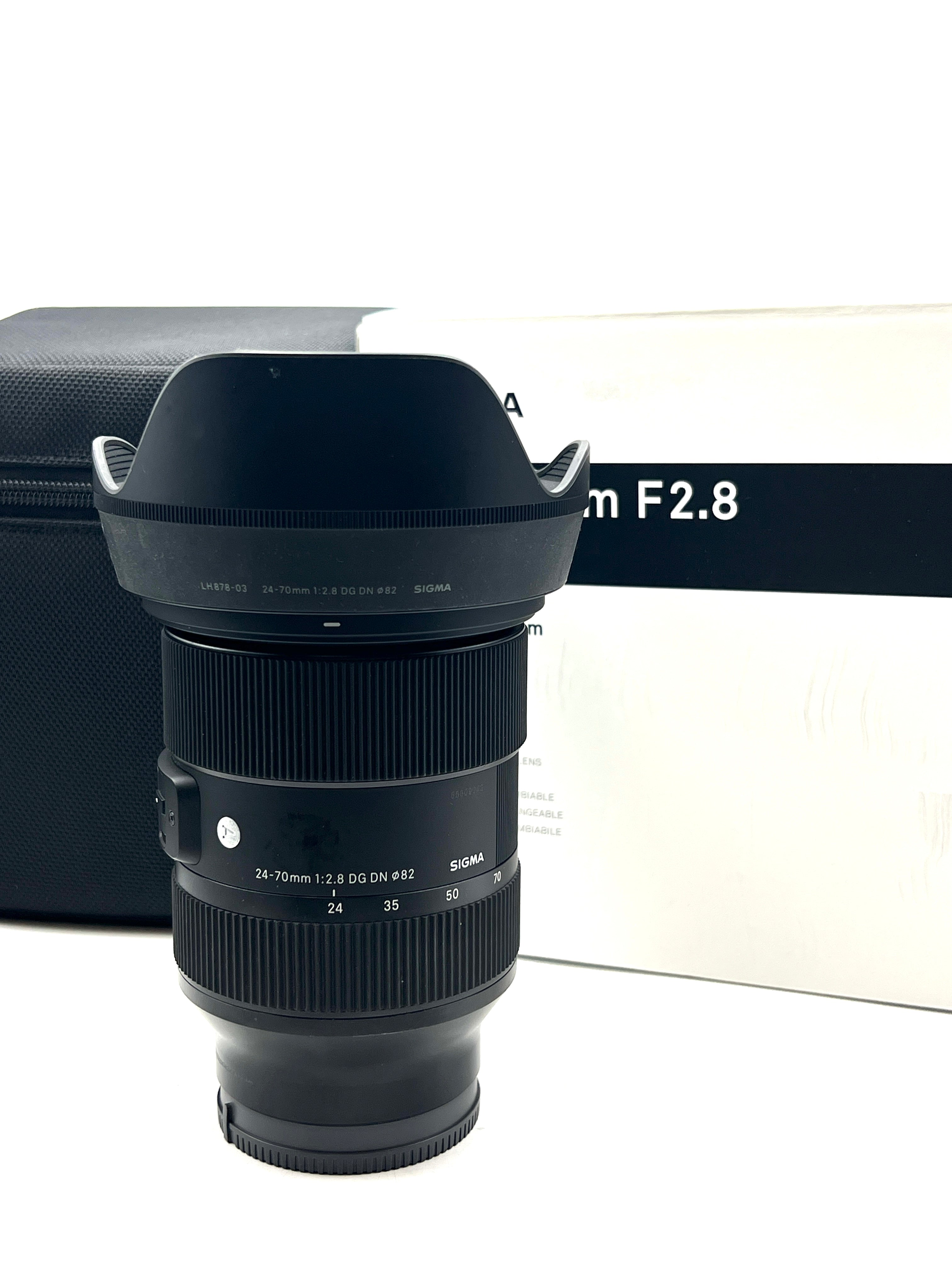 Used Sigma 24-70mm f/2.8 DG DN Art Lens for Sony E