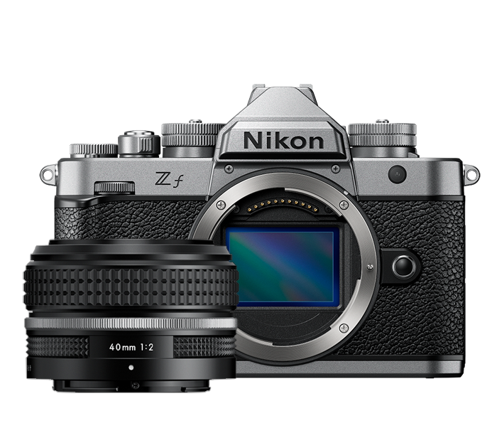 Nikon Zf Mirrorless Camera with 40mm Lens (Silver)