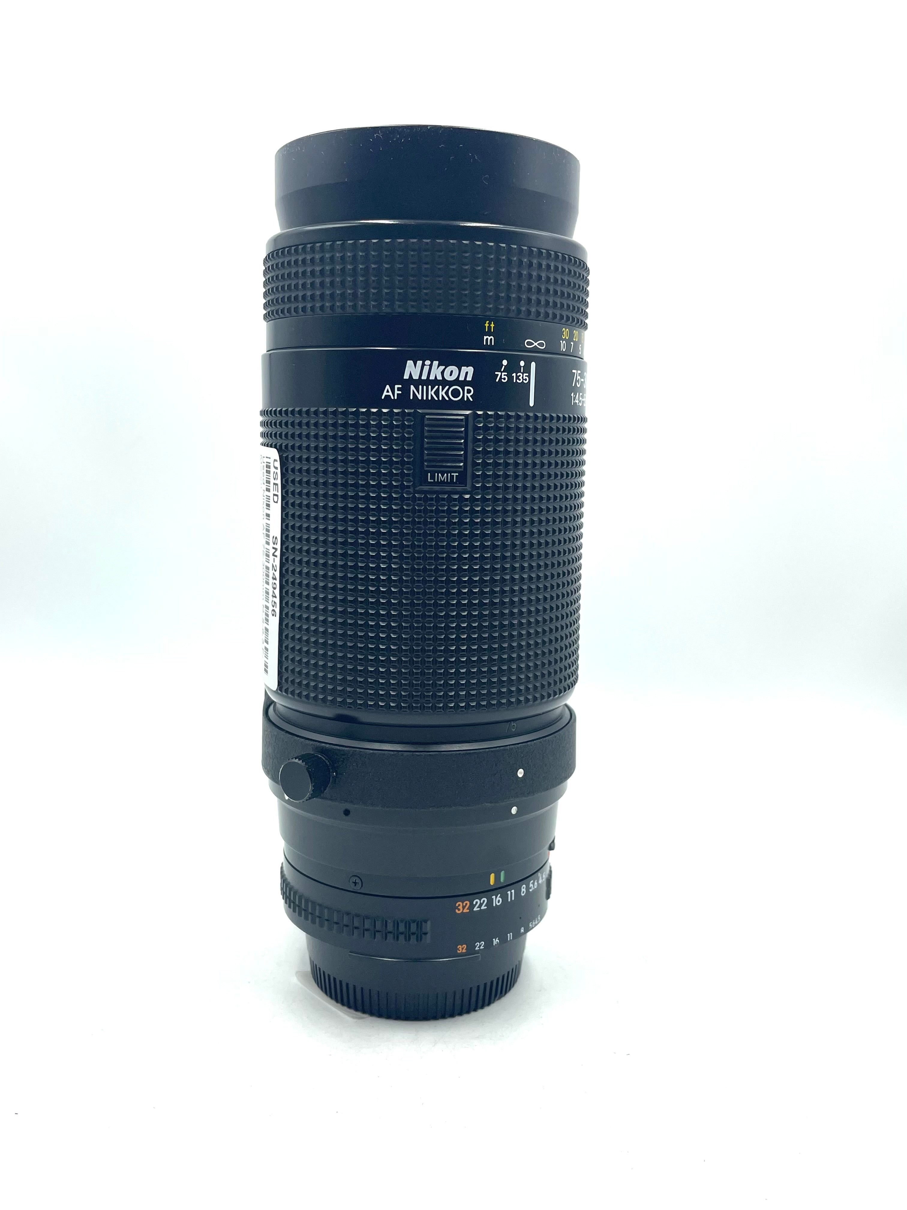 Used Nikon 75-300mm f4.5-6.3 AF (F-Mount)