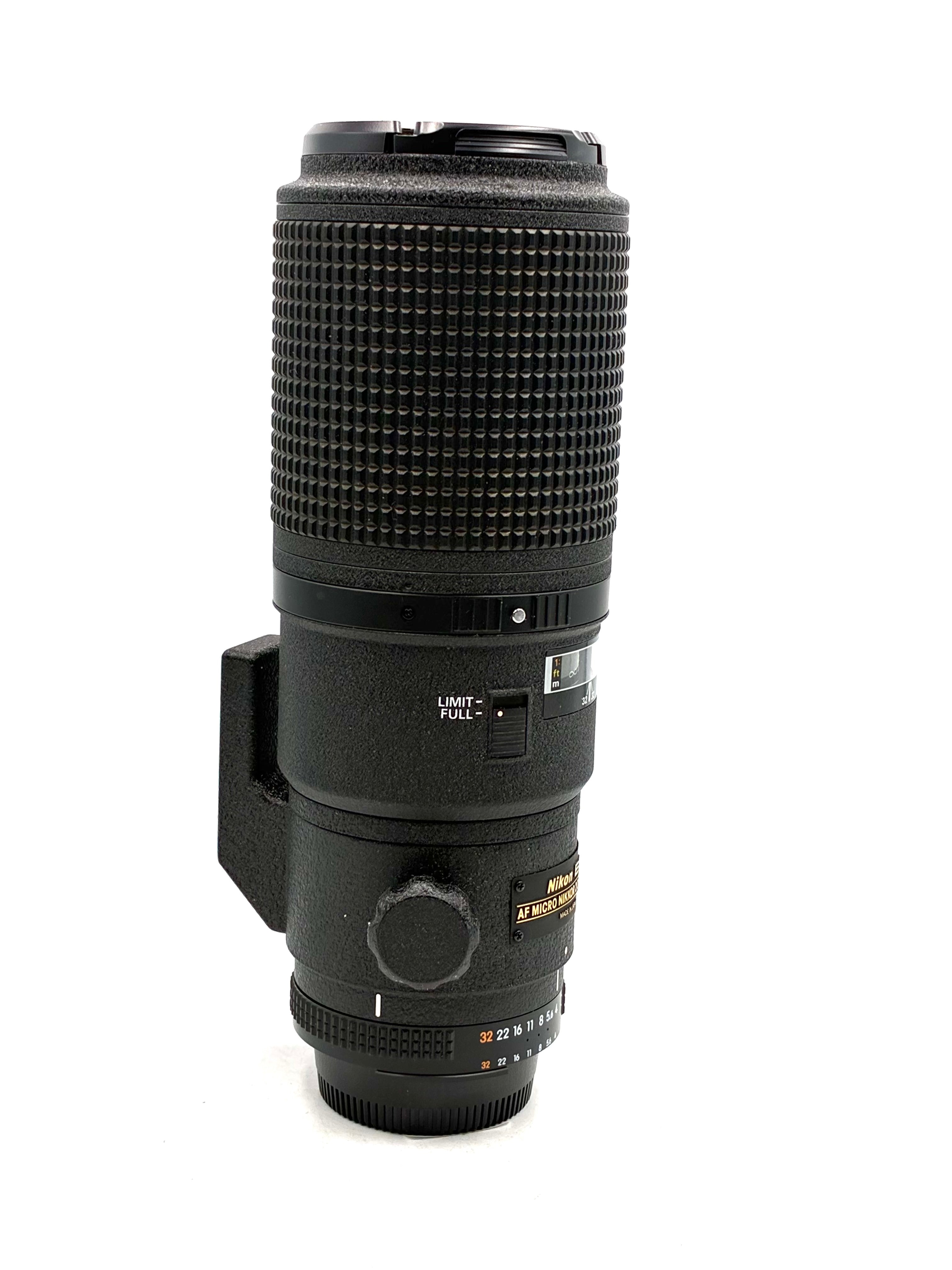 USED Nikon 200mm F4 D Micro Lens