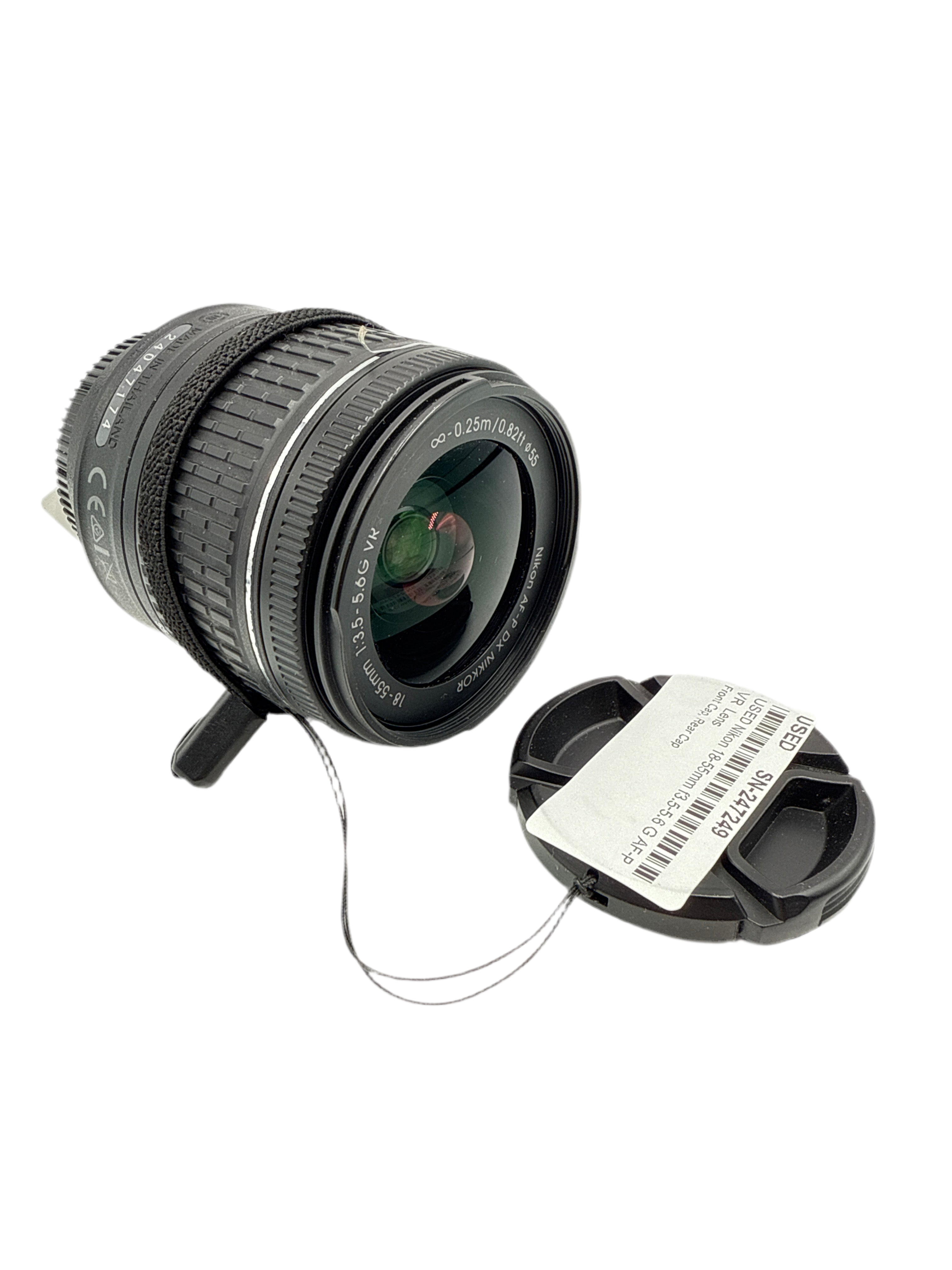 USED Nikon 18-55mm f3.5-5.6 G AF-P VR Lens