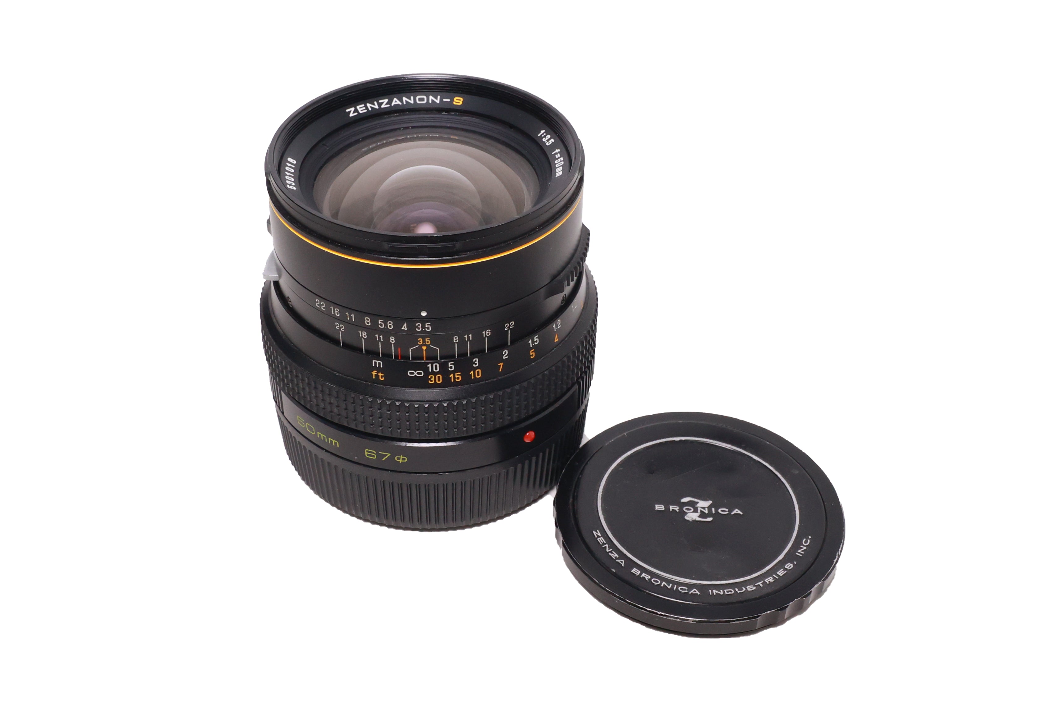 USED Bronica 50mm f3.5 Zenzanon-S