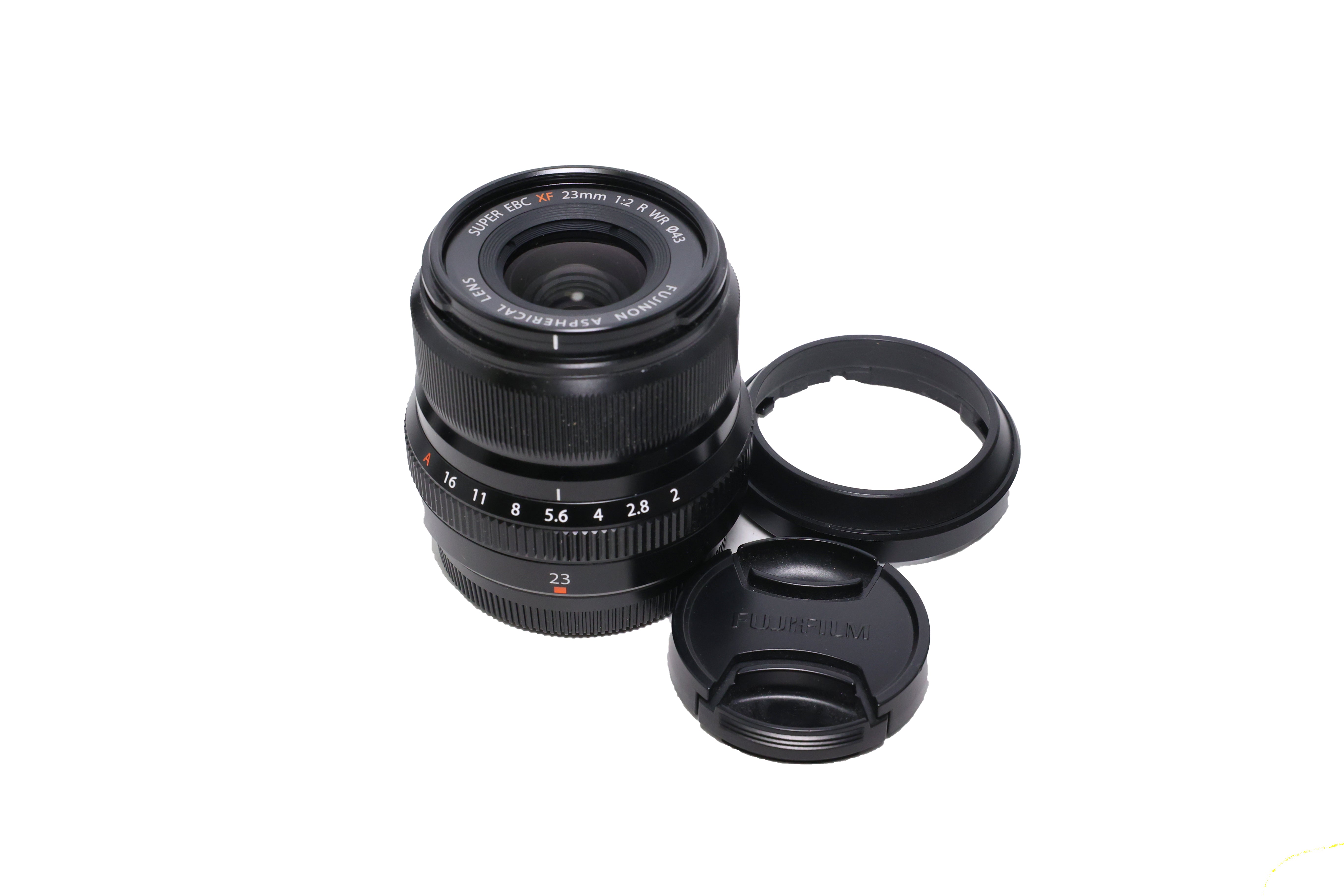 USED Fujifilm XF 23MM F2 R WR Lens Black
