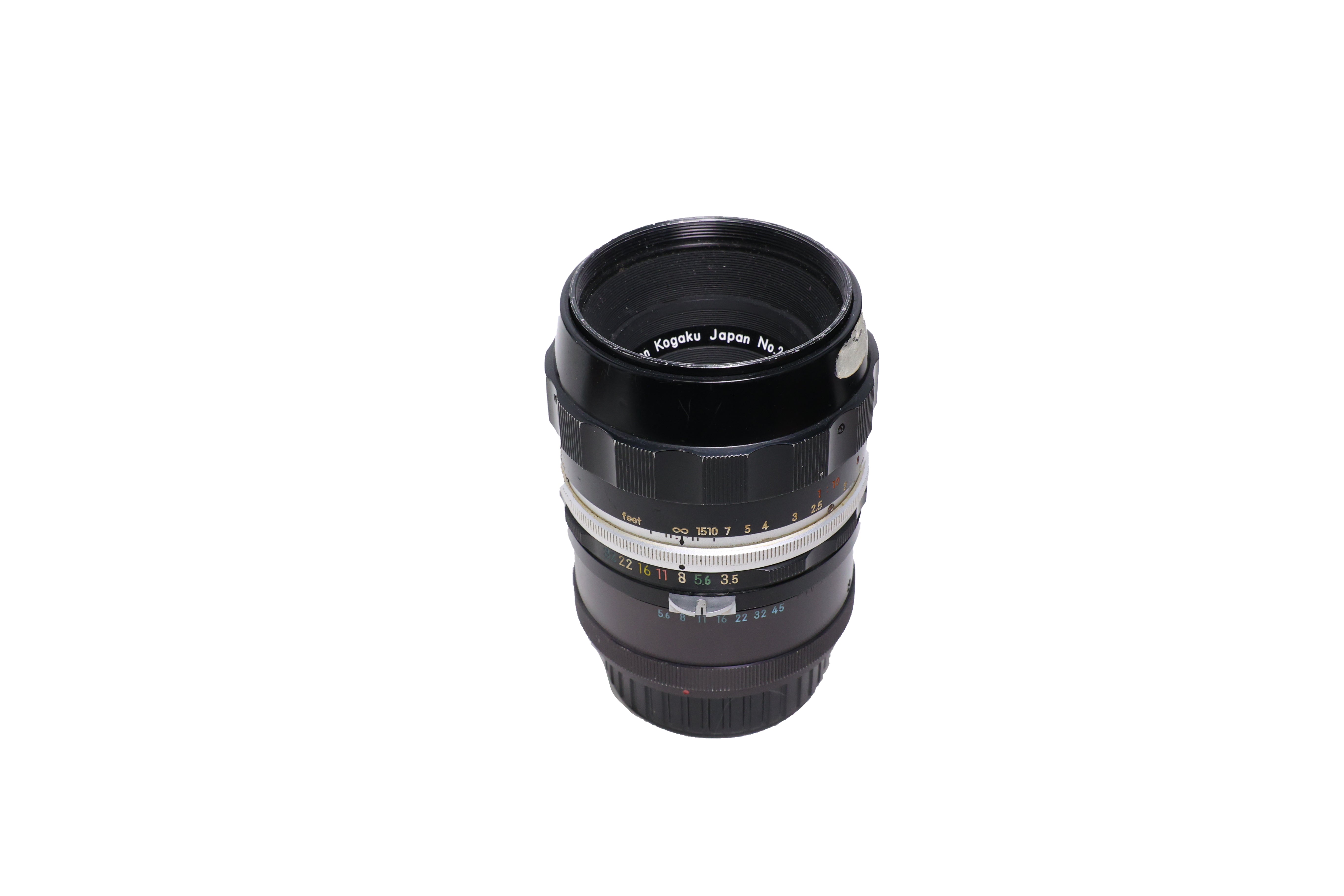 Used Nikon 55mm f3.5 Micro-Nikkor non-AI w/ Macro Adapter