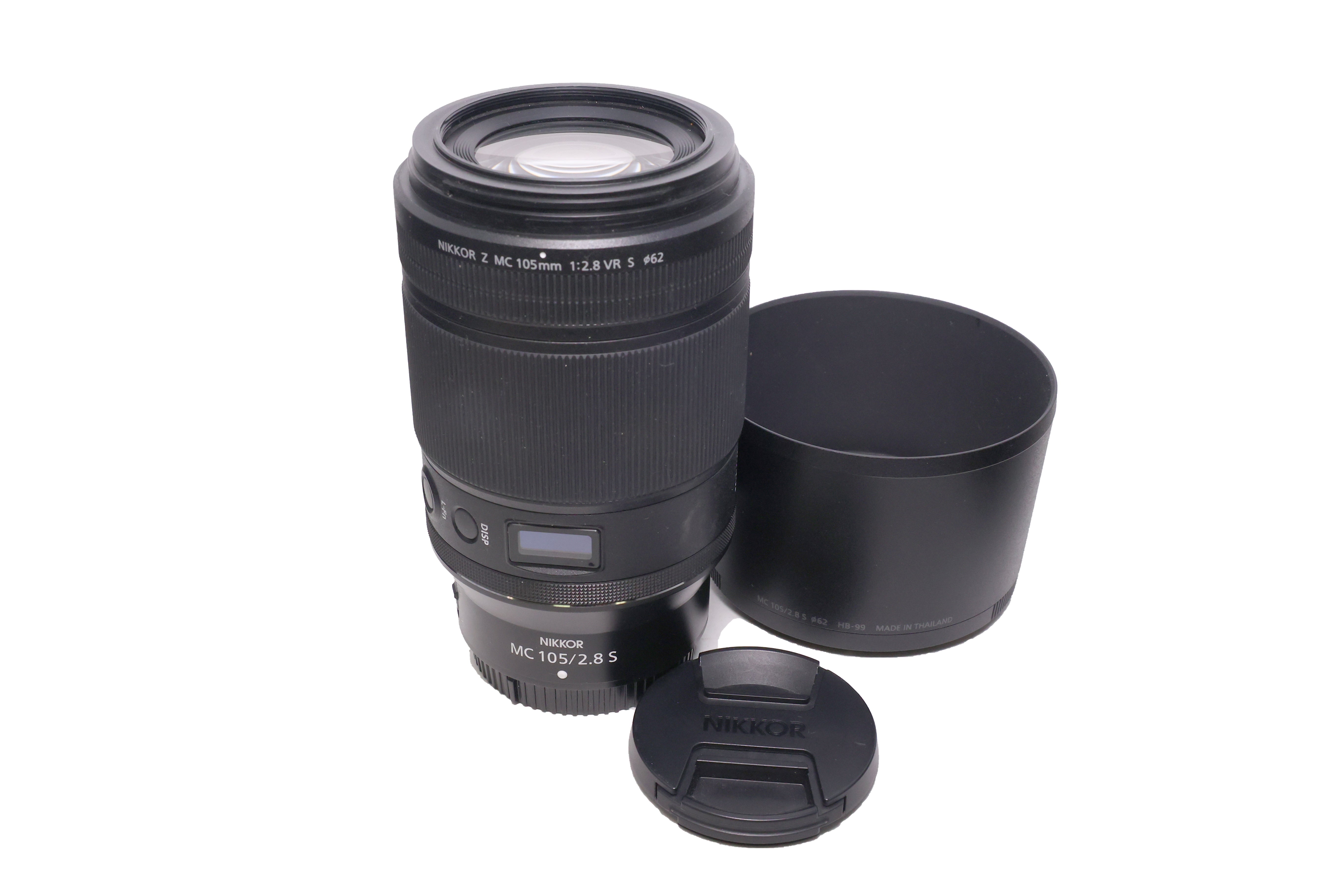 Used Nikon Z 105mm F2.8 MC VR S Lens
