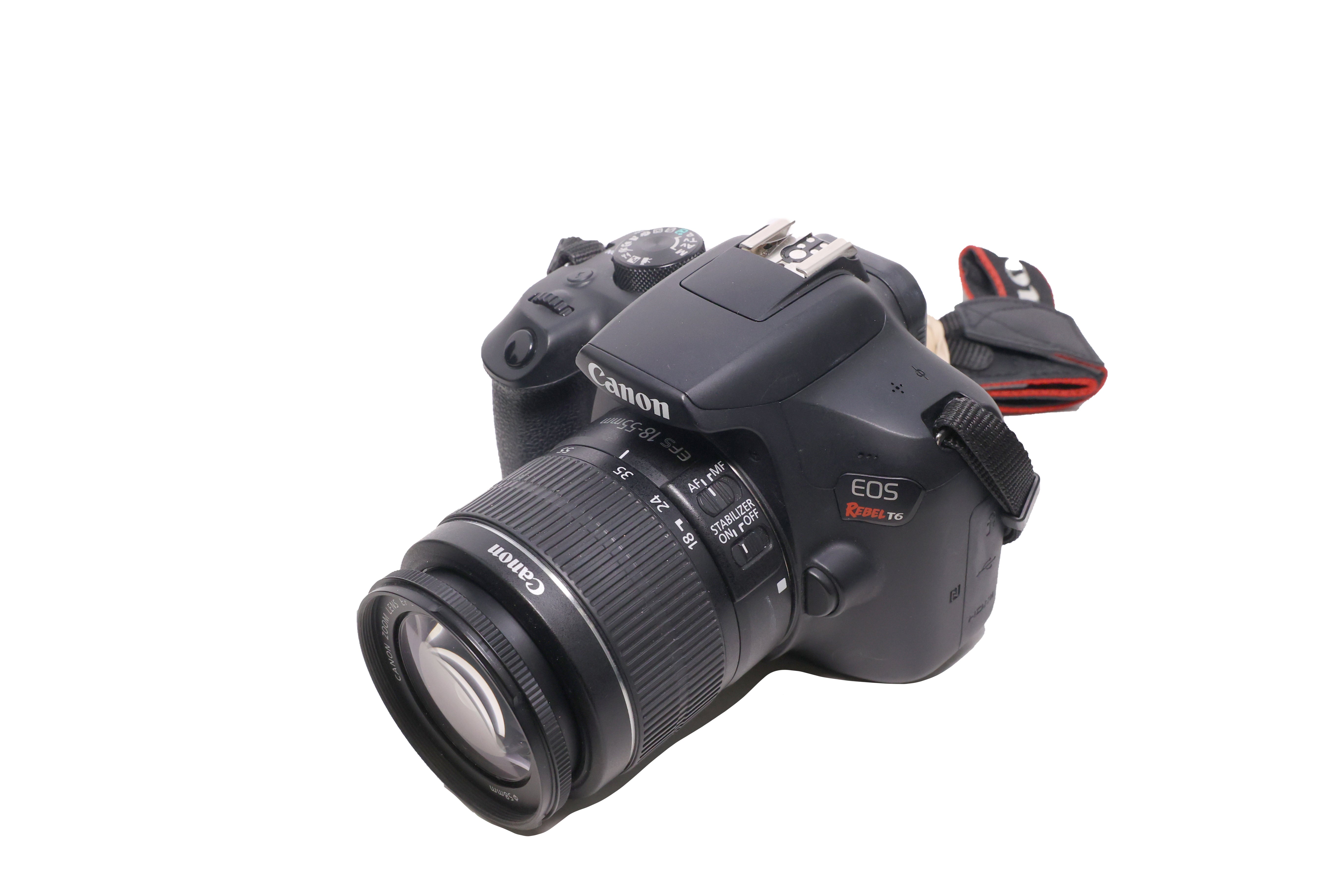 USED Canon EOS Rebel T6 w/18-55 IS STM