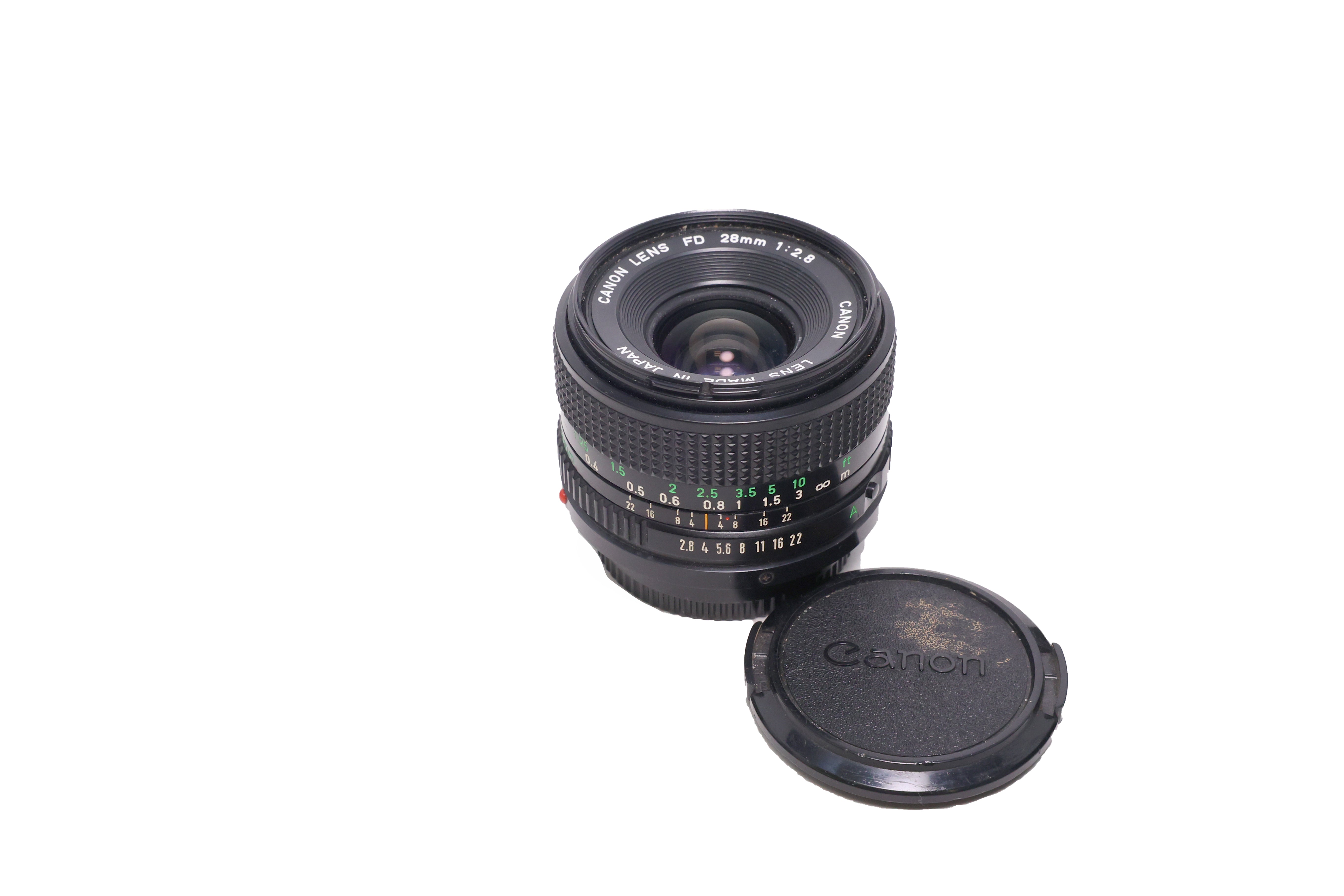 USED Canon 28mm f2.8 FD