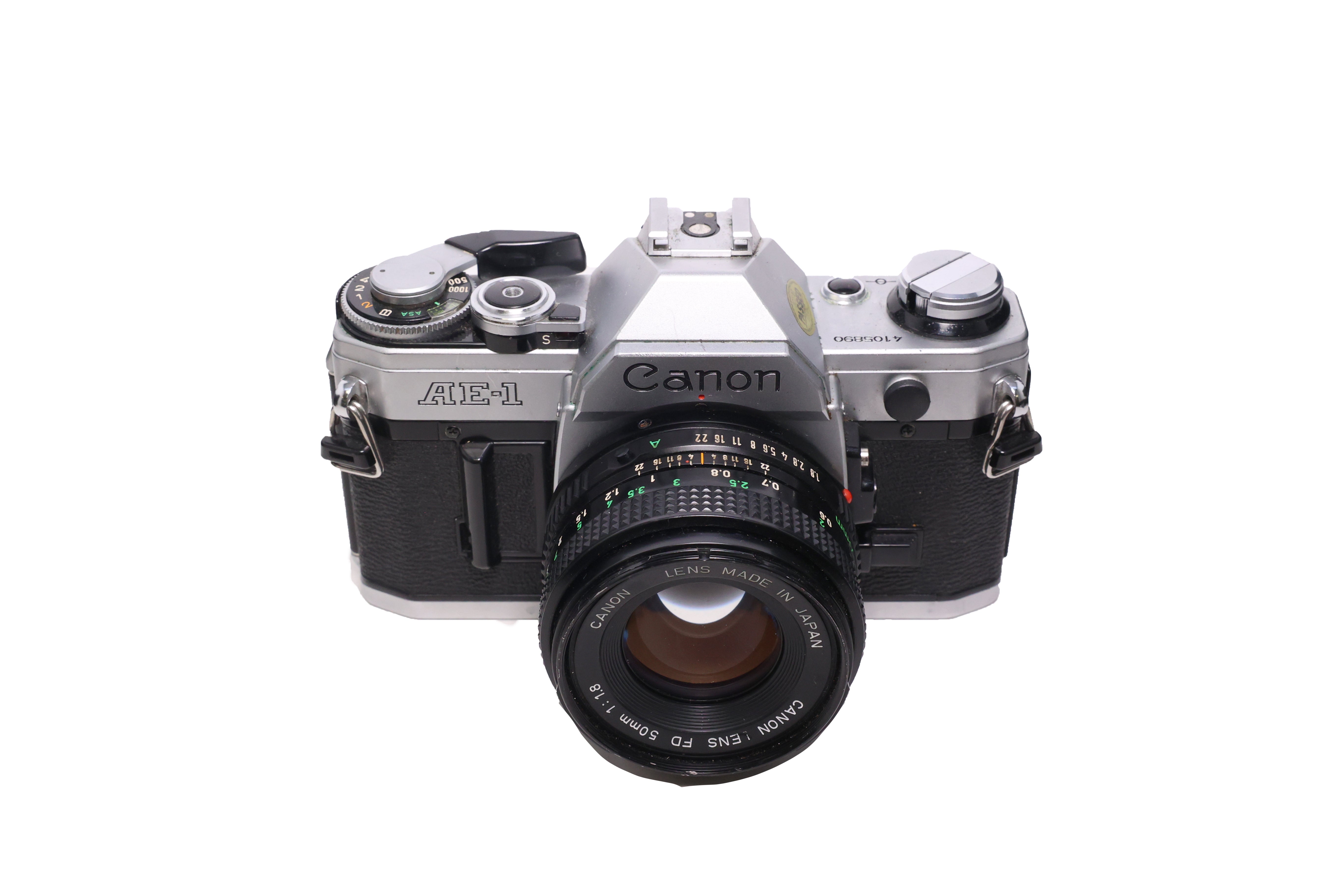 Used Canon AE-1 w/ 50mm f1.8 FD