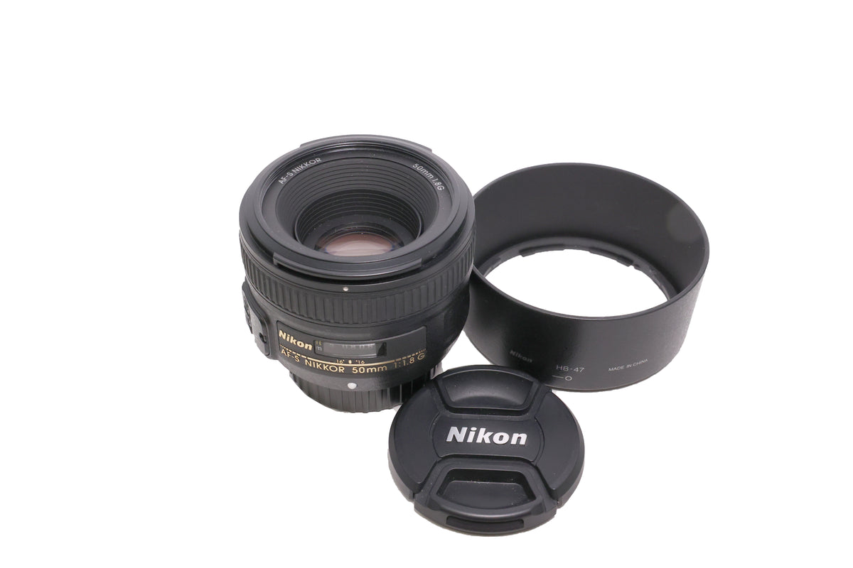 USED Nikon 50mm F1.8 G AF-S Lens