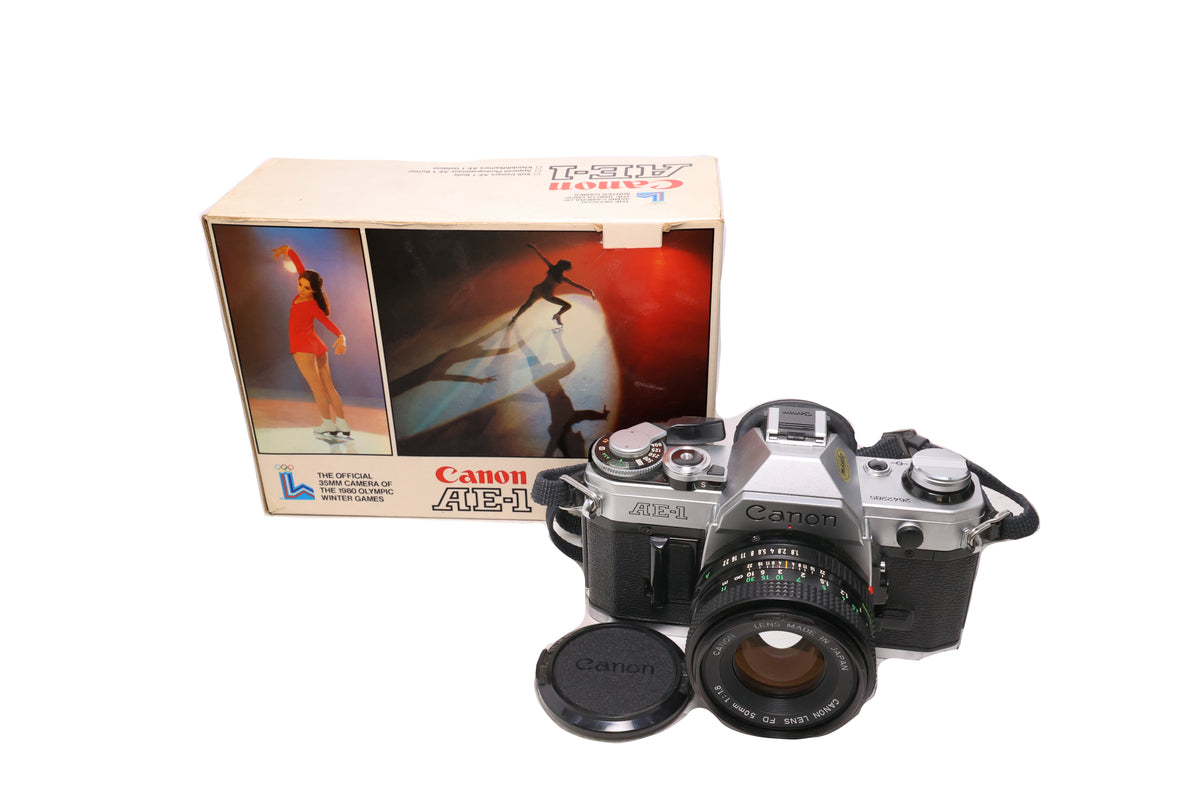 USED Canon AE-1 w/ 50mm f1.8