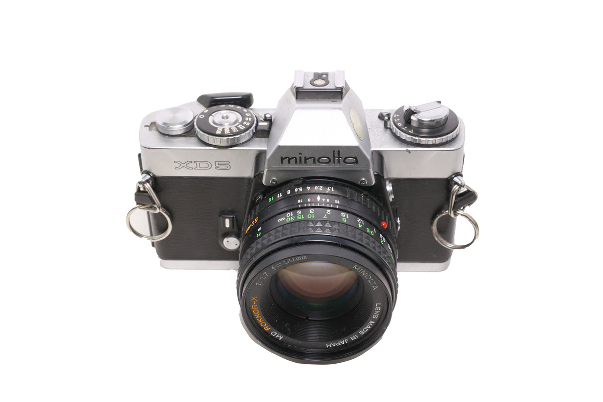 Used Minolta XD5 w/ 50mm f1.7