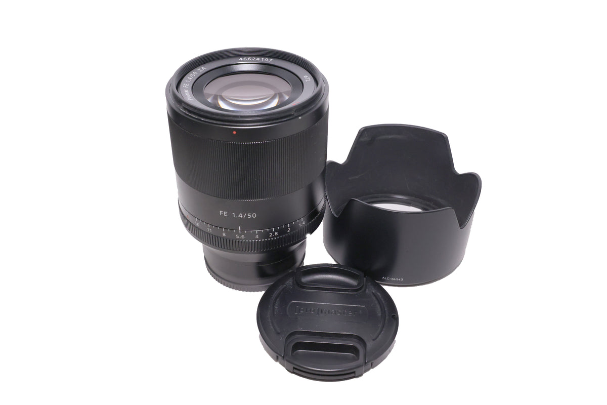 Used Sony 50mm F1.4 Planar T* FE Lens