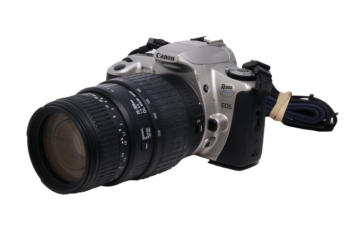 USED Canon EOS Rebel 2000 w/ Sigma 70-300mm f4-5.6