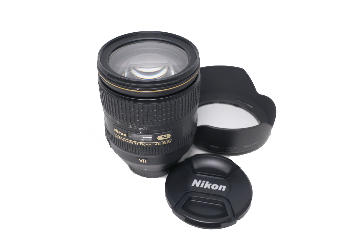 USED Nikon 24-120mm F4 G ED VR AF-S Lens