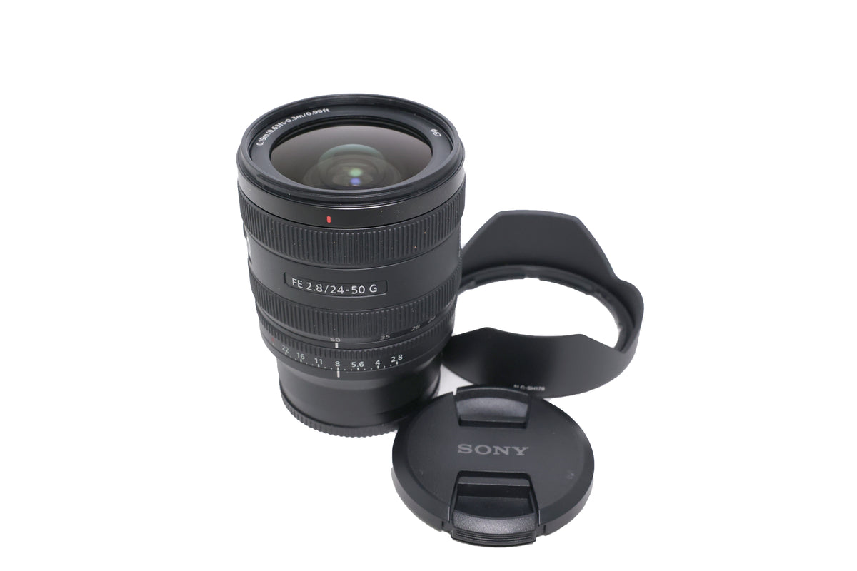 Used Sony FE 24-50mm F2.8 G Lens (Sony E)
