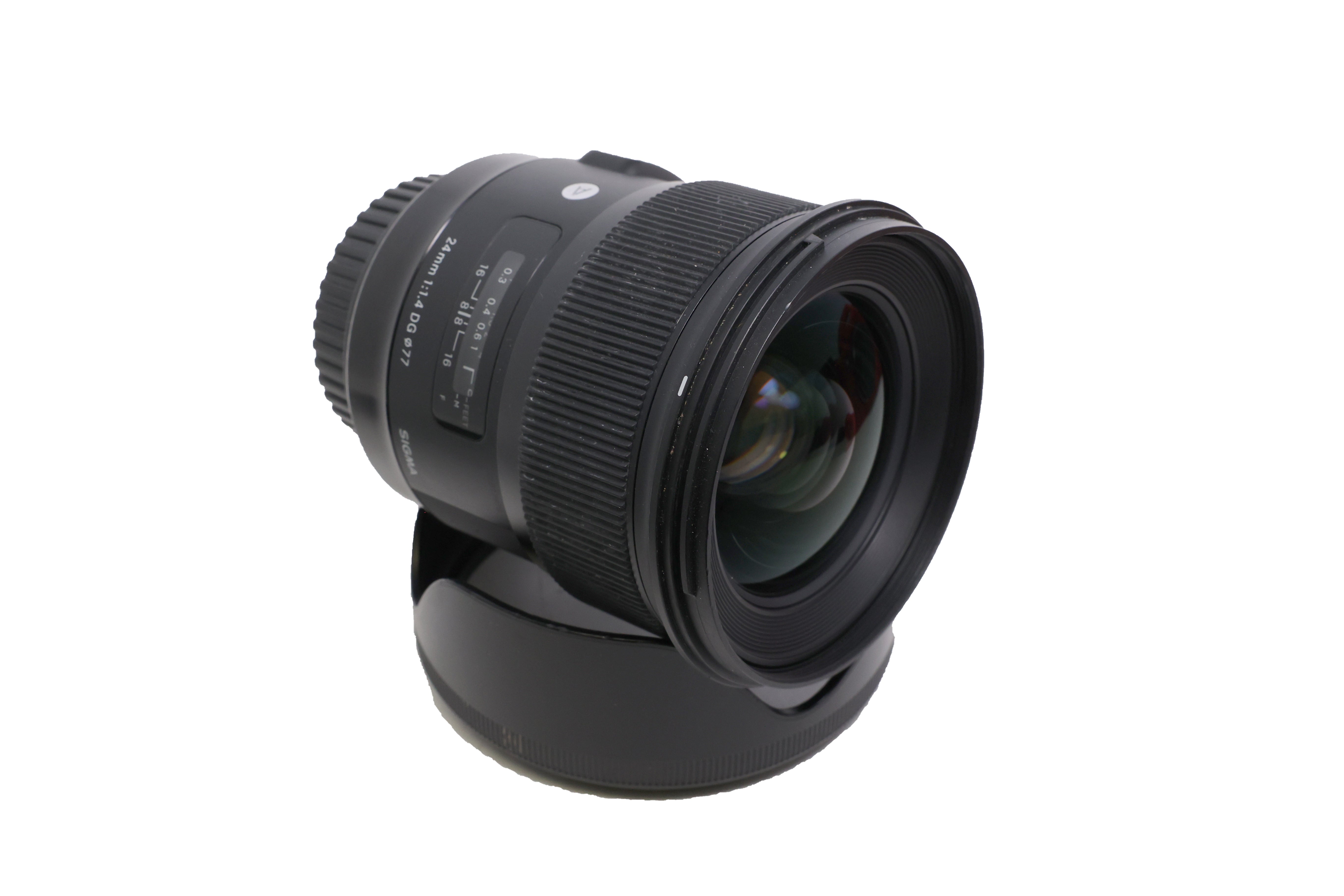 USED Sigma 24mm f/1.4 DG HSM Art Lens-CA Canon