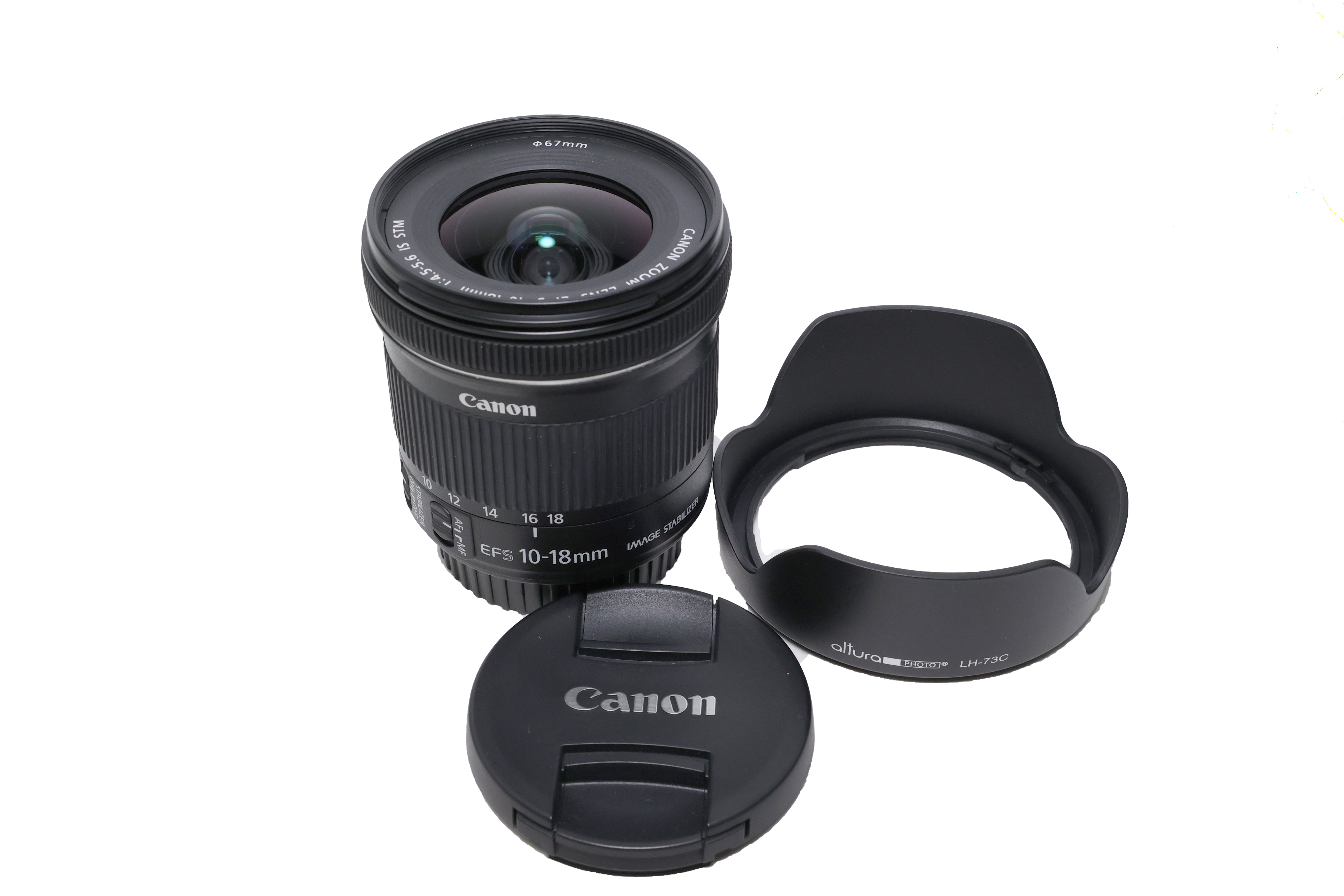 USED Canon EF-S 10-18mm f4.5-5.6 IS STM Lens USED Canon EF-S 10-18mm f4.5-5.6 IS STM Lens