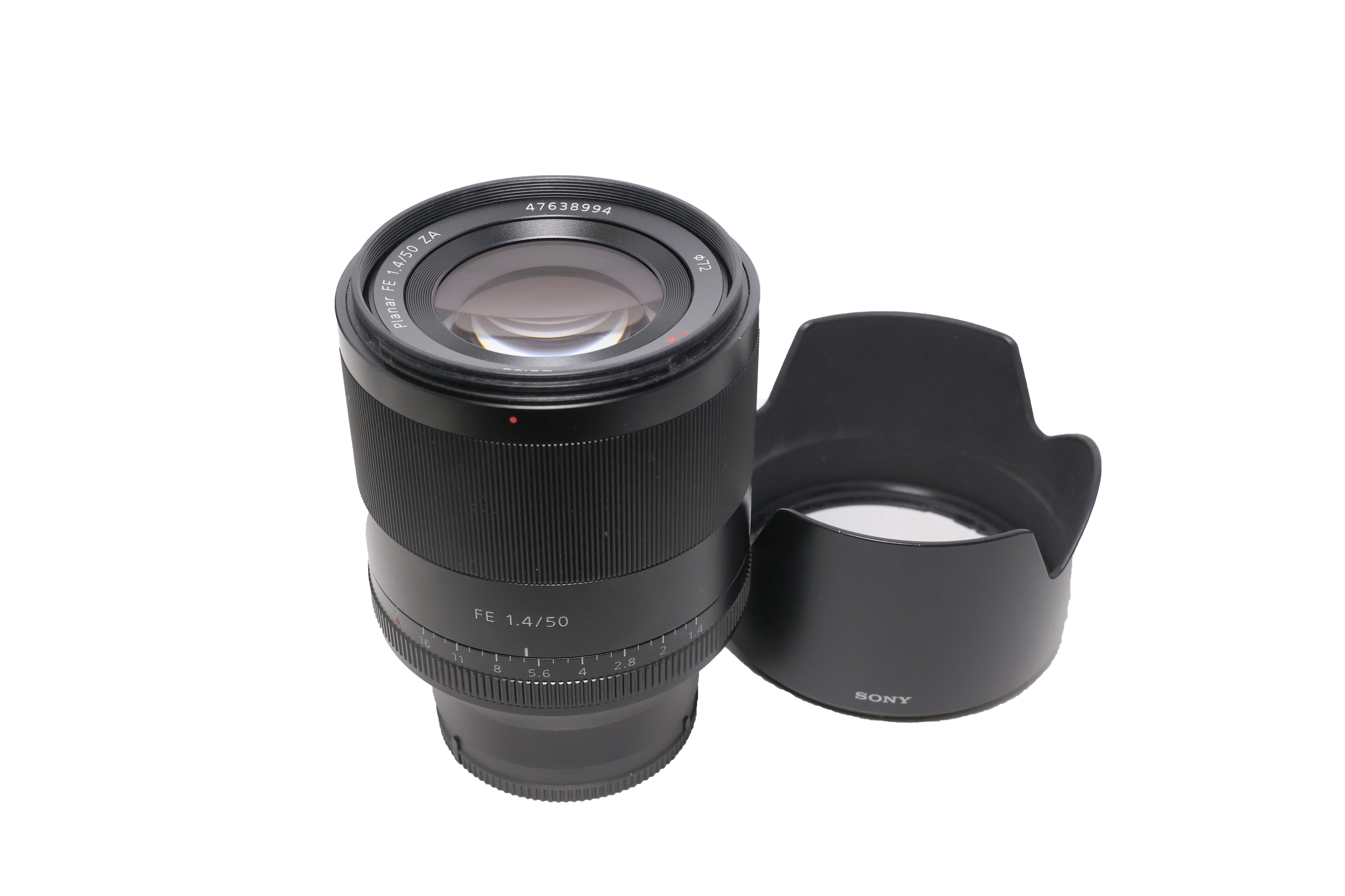 Used Sony 50mm F1.4 Planar T* FE Lens