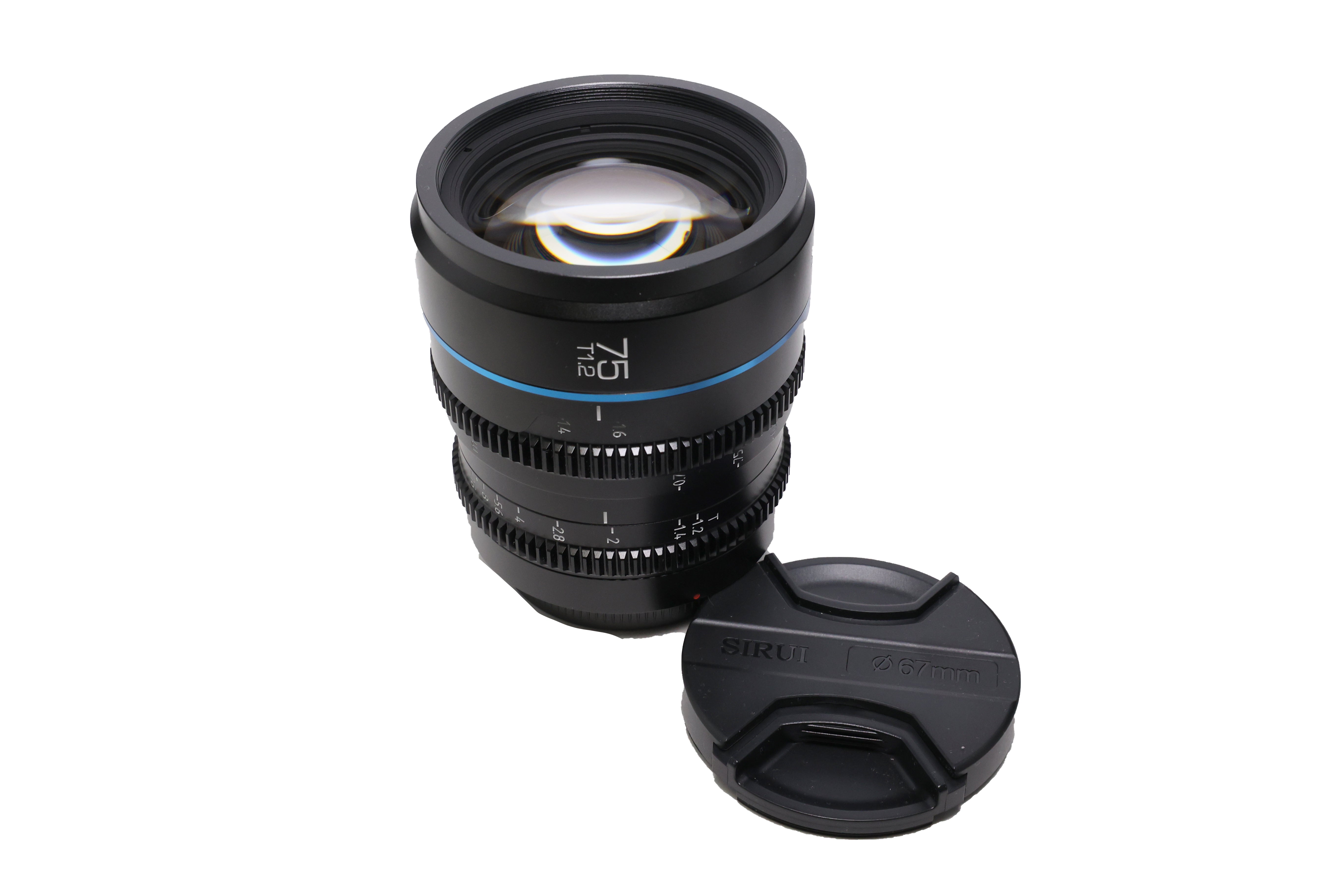 USED Sirui Night Walker 75mm T1.2 S35 Cine Lens (Canon RF, Black)