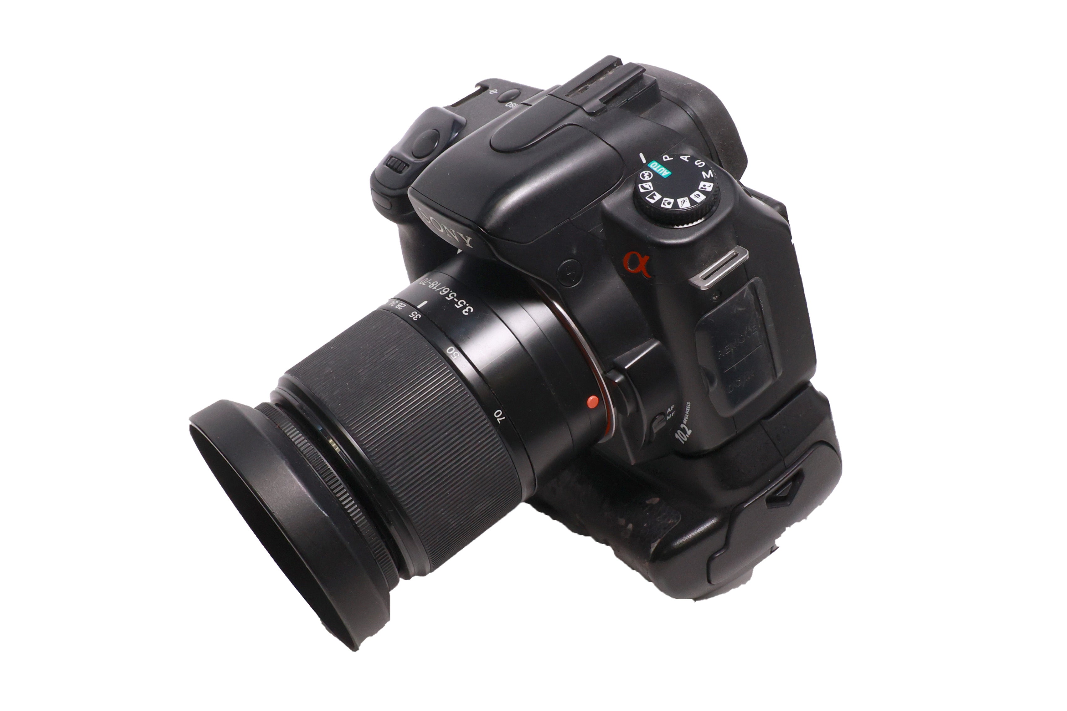 USED Sony A300 w/18-70mm f3.5-5.6 & battery grip