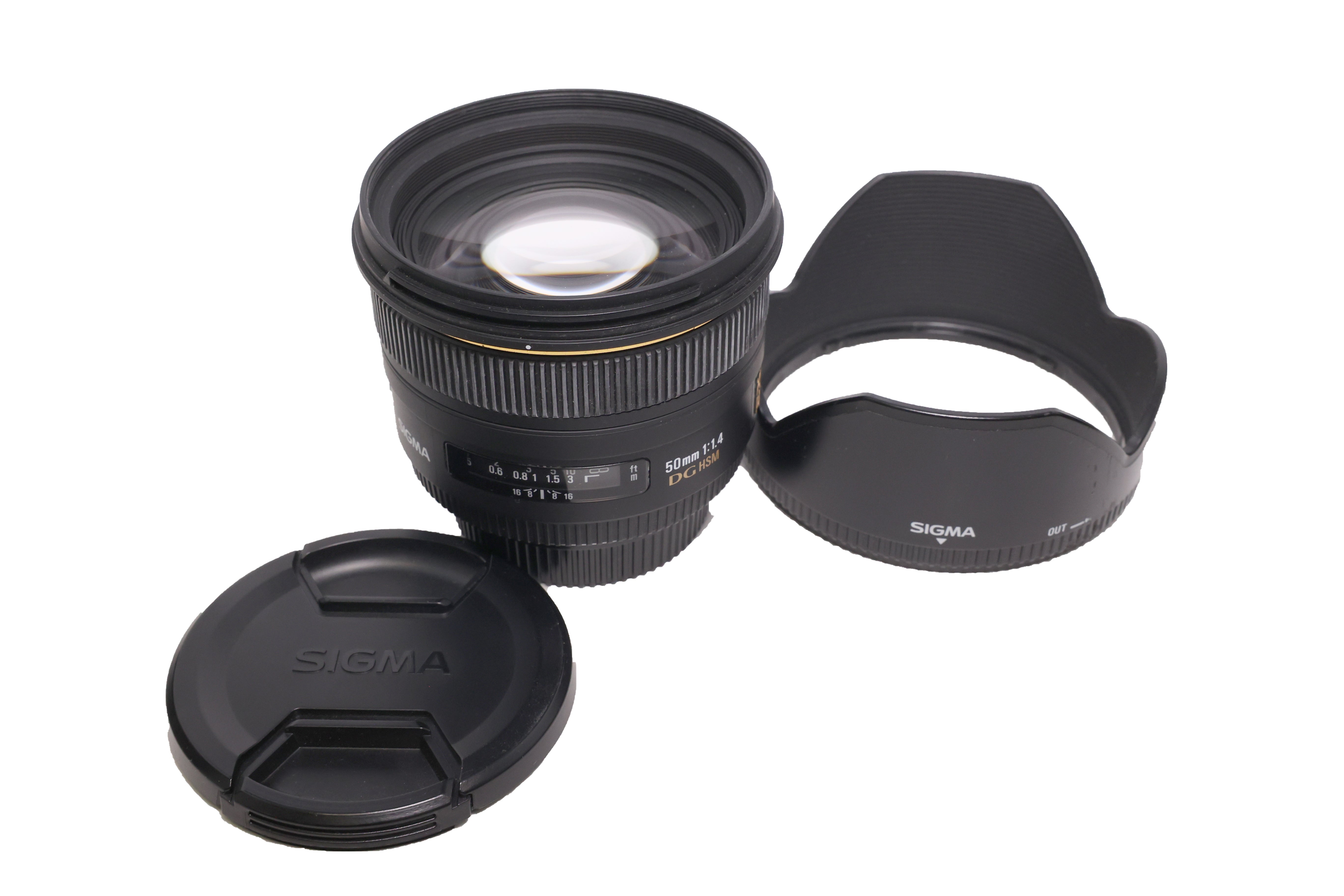 USED Sigma 50mm F1.4 EX DG HSM Lens for Nikon