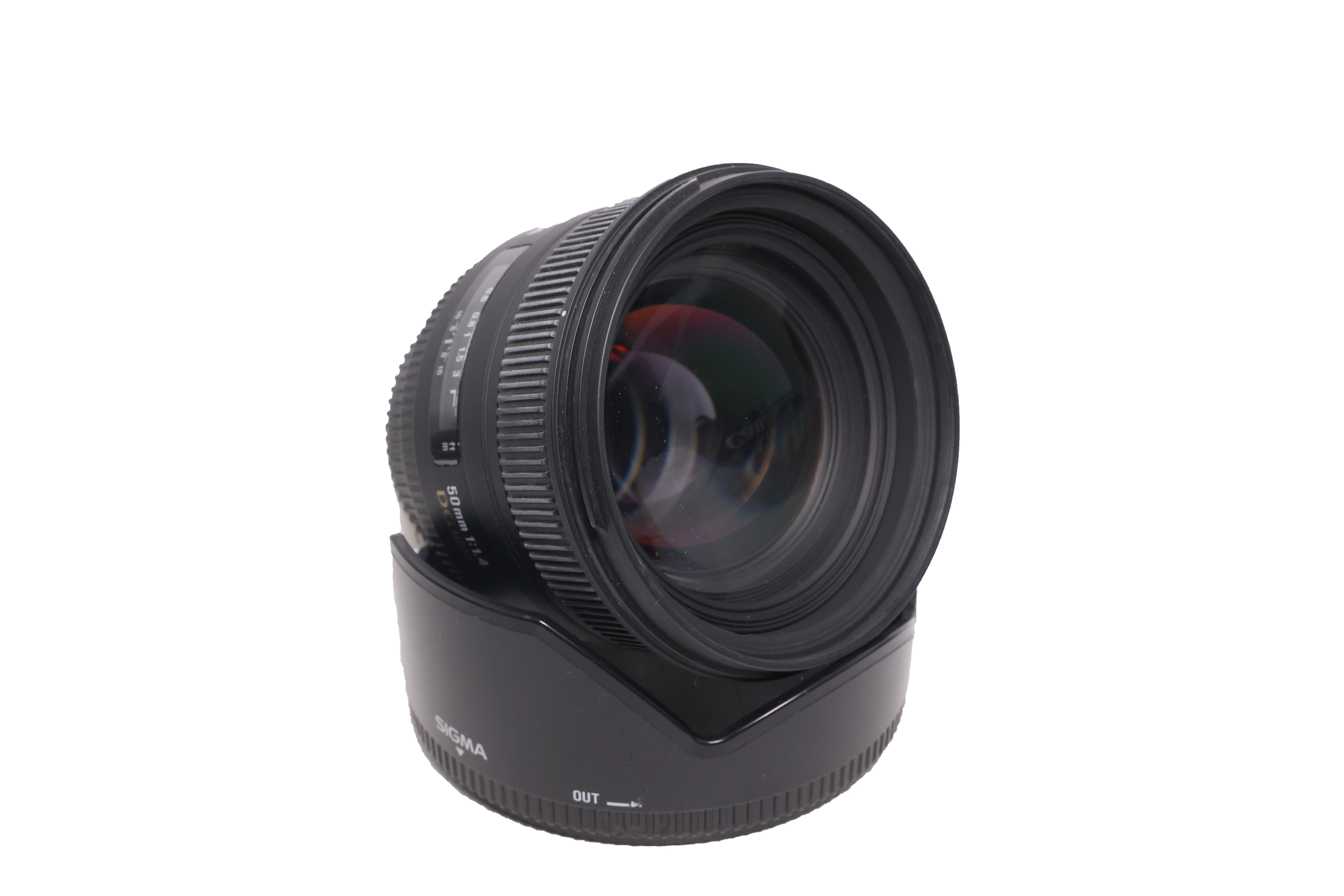 USED Sigma 50mm F1.4 EX DG HSM Lens for Nikon