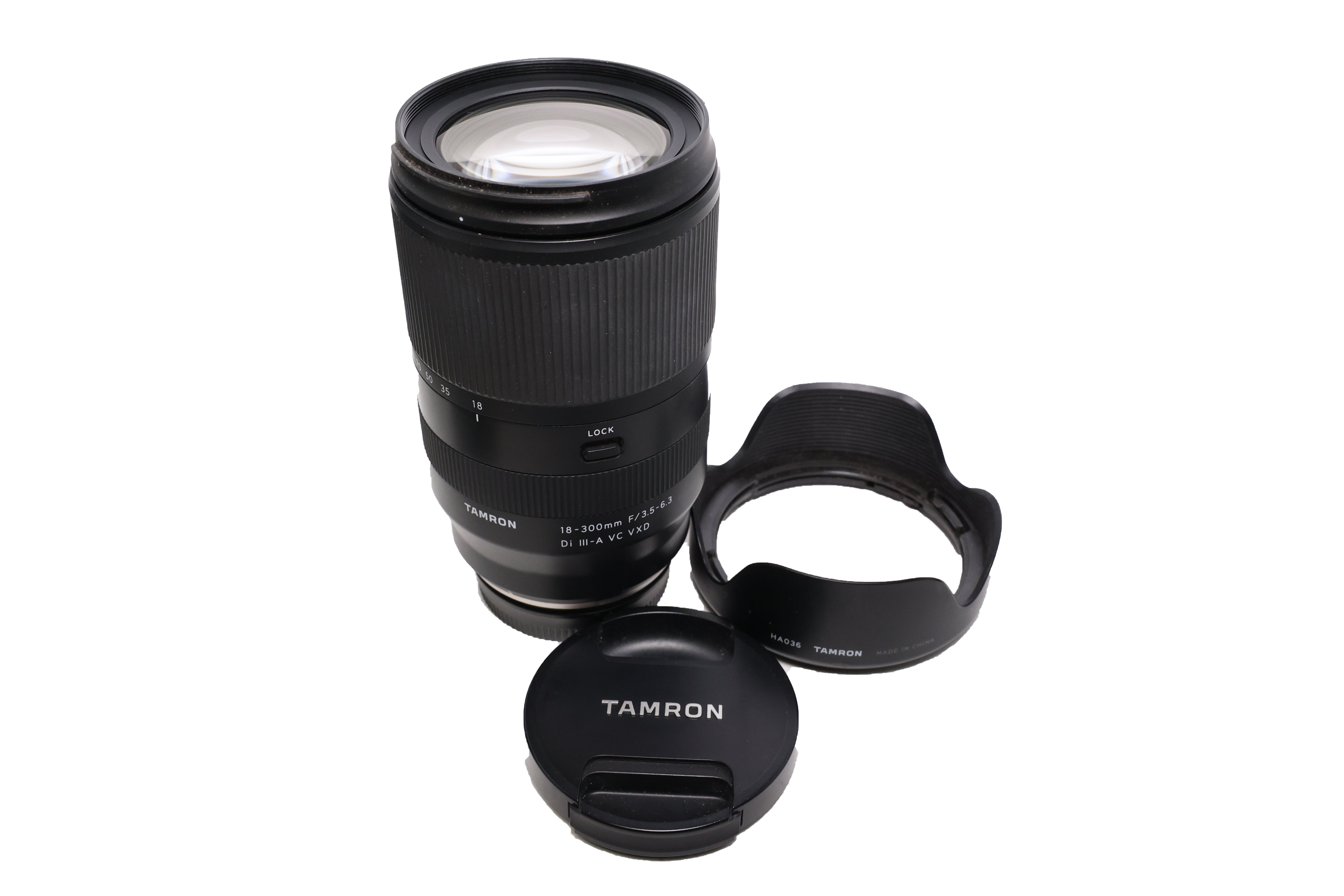 Used Tamron 18-300mm F3.5-6.3 Di III-A VC VXD Lens for Fuji X Mount