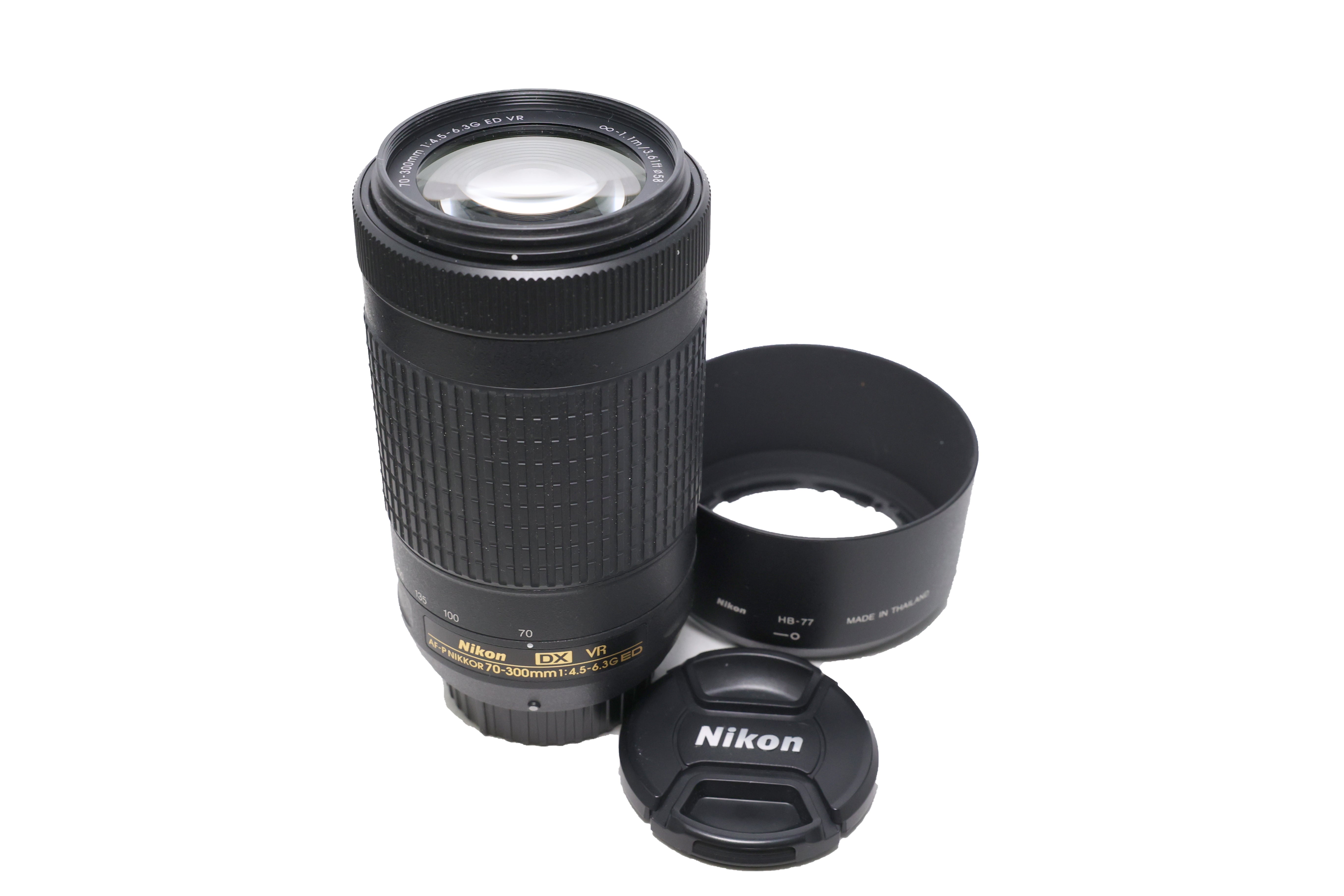 USED Nikon AF-P DX NIKKOR 70-300mm f4.5-6.3G ED VR Lens