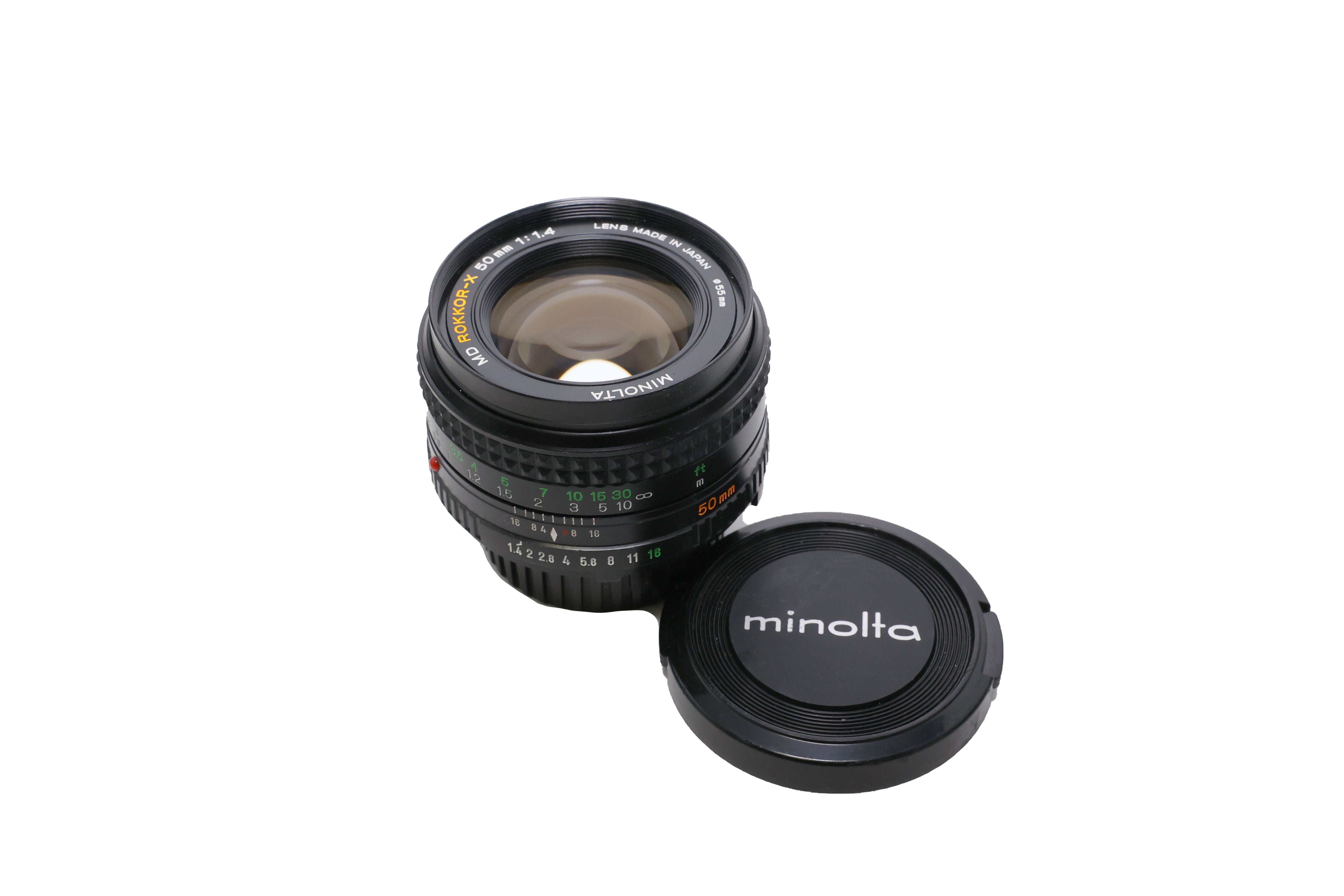 Used Minolta 50mm f1.4 MD