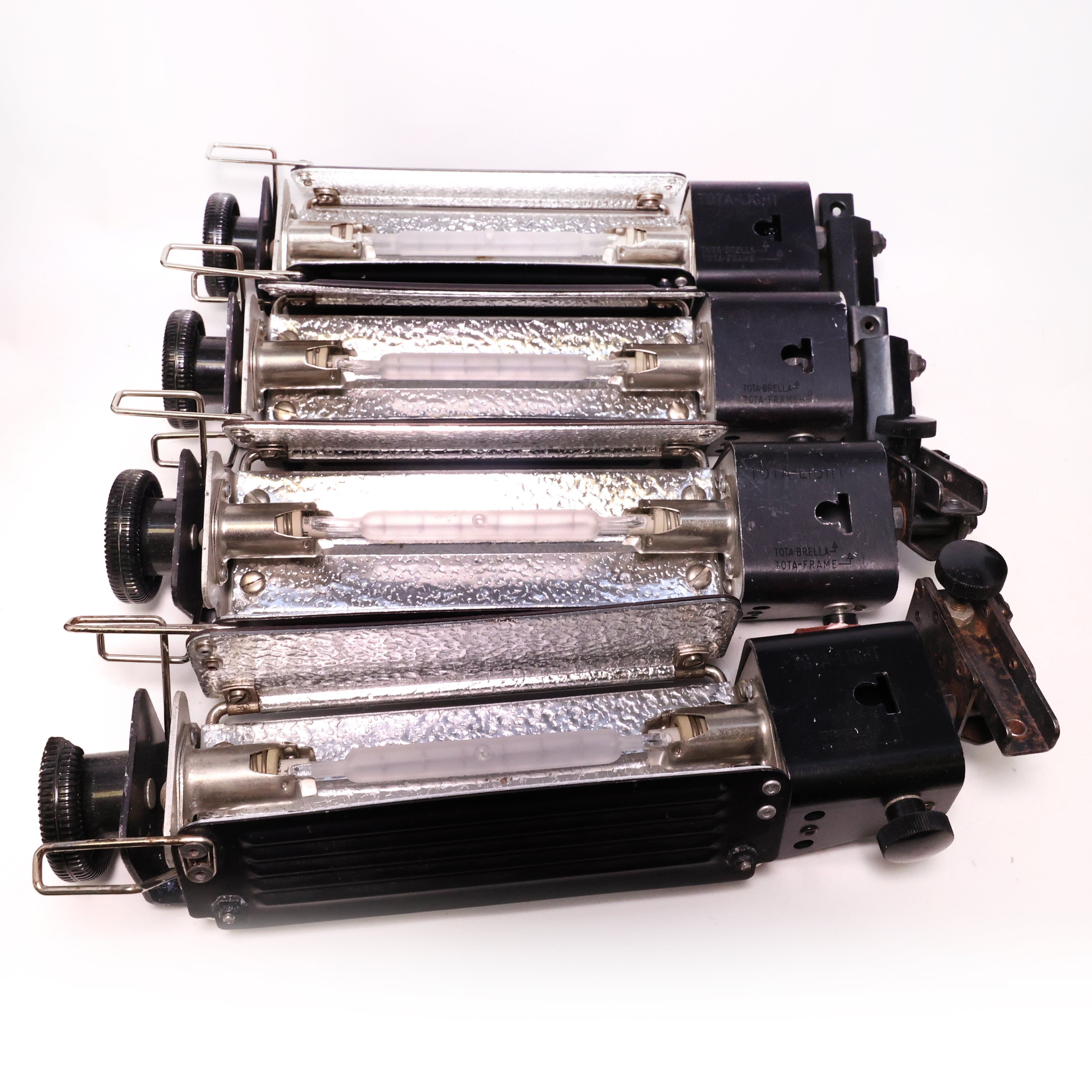 Lot of Four(4) - Lowel Tota Light Tungsten Flood Light (0025)