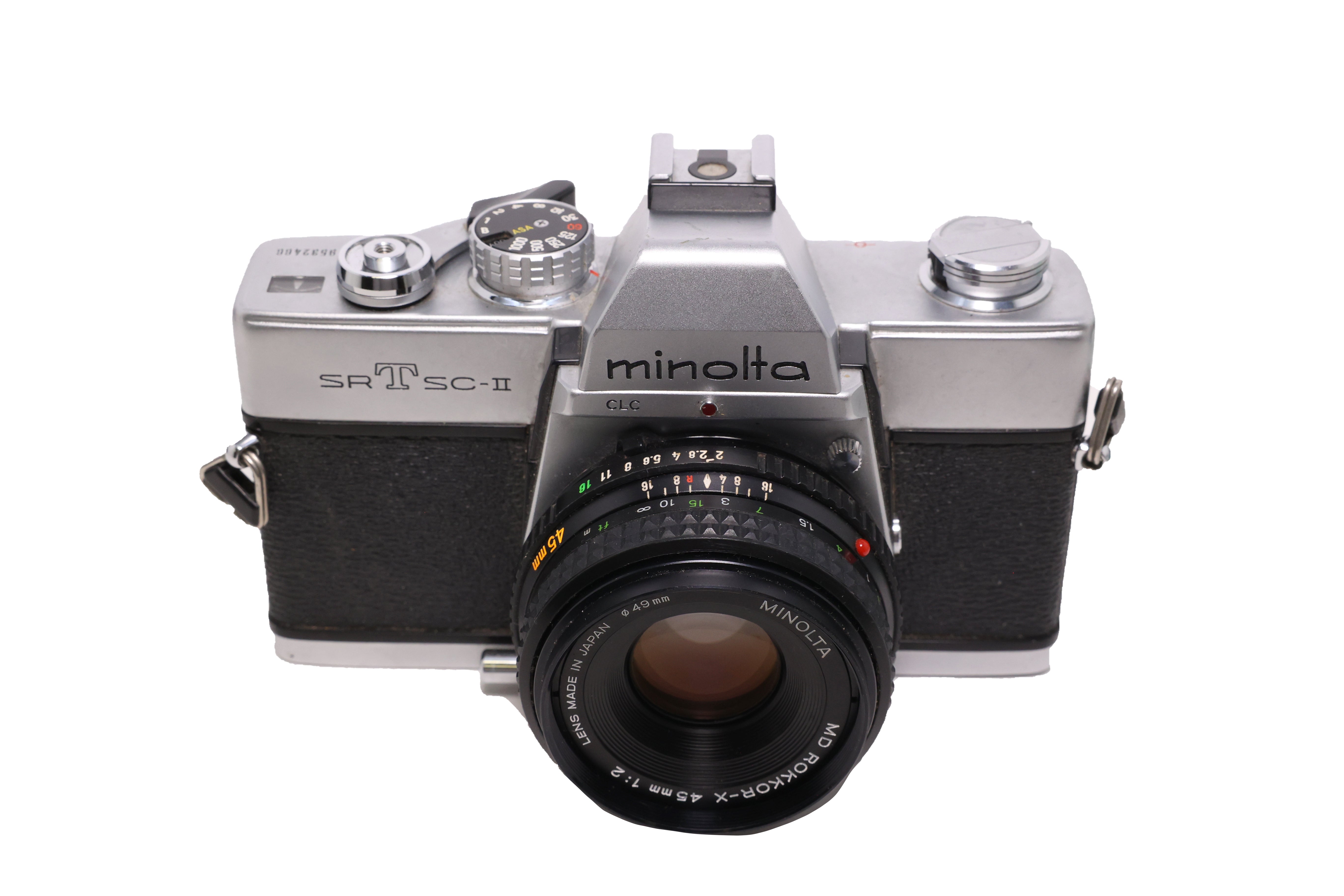 Used Minolta SRT SC-II w/ 45mm f2