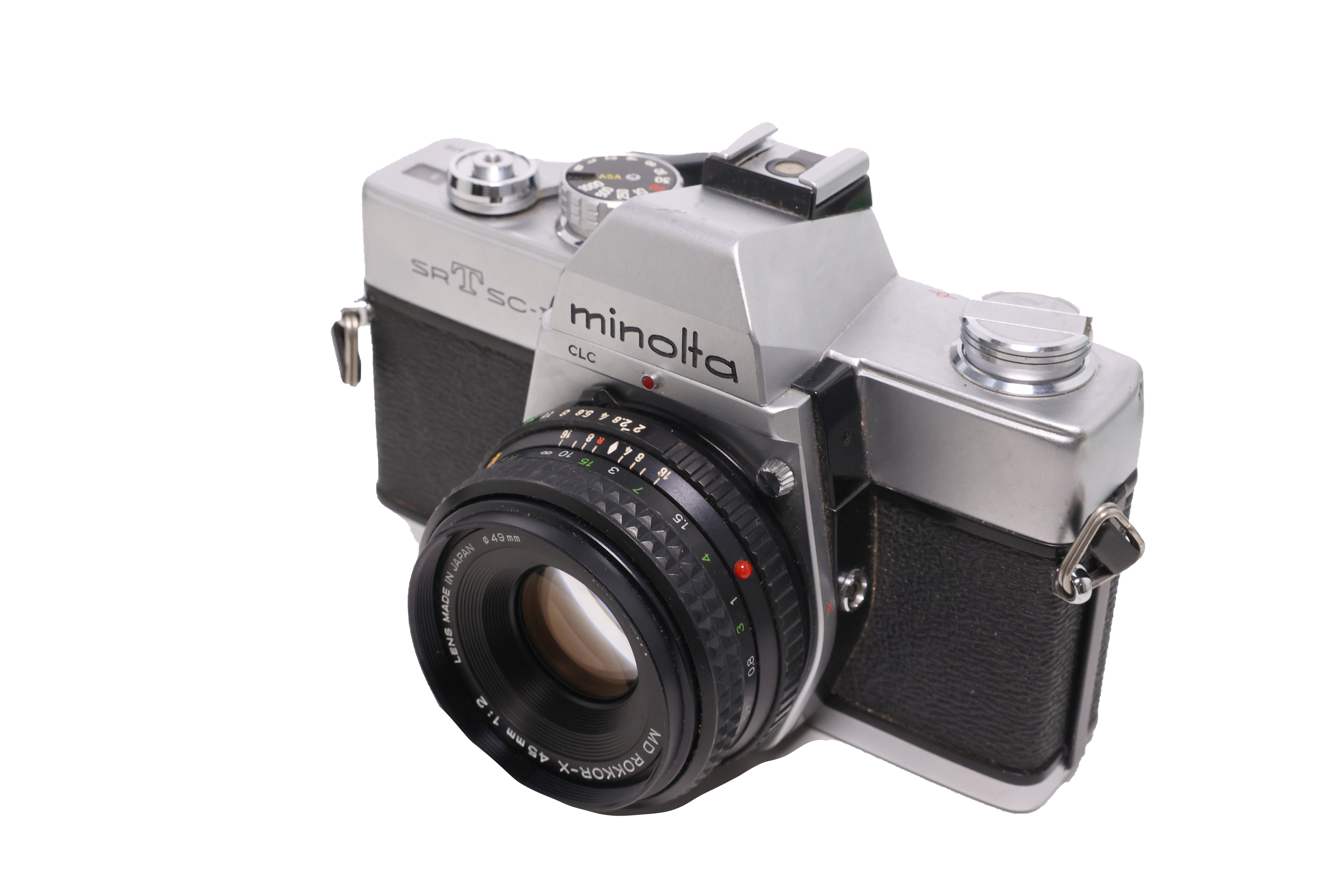 Used Minolta SRT SC-II w/ 45mm f2