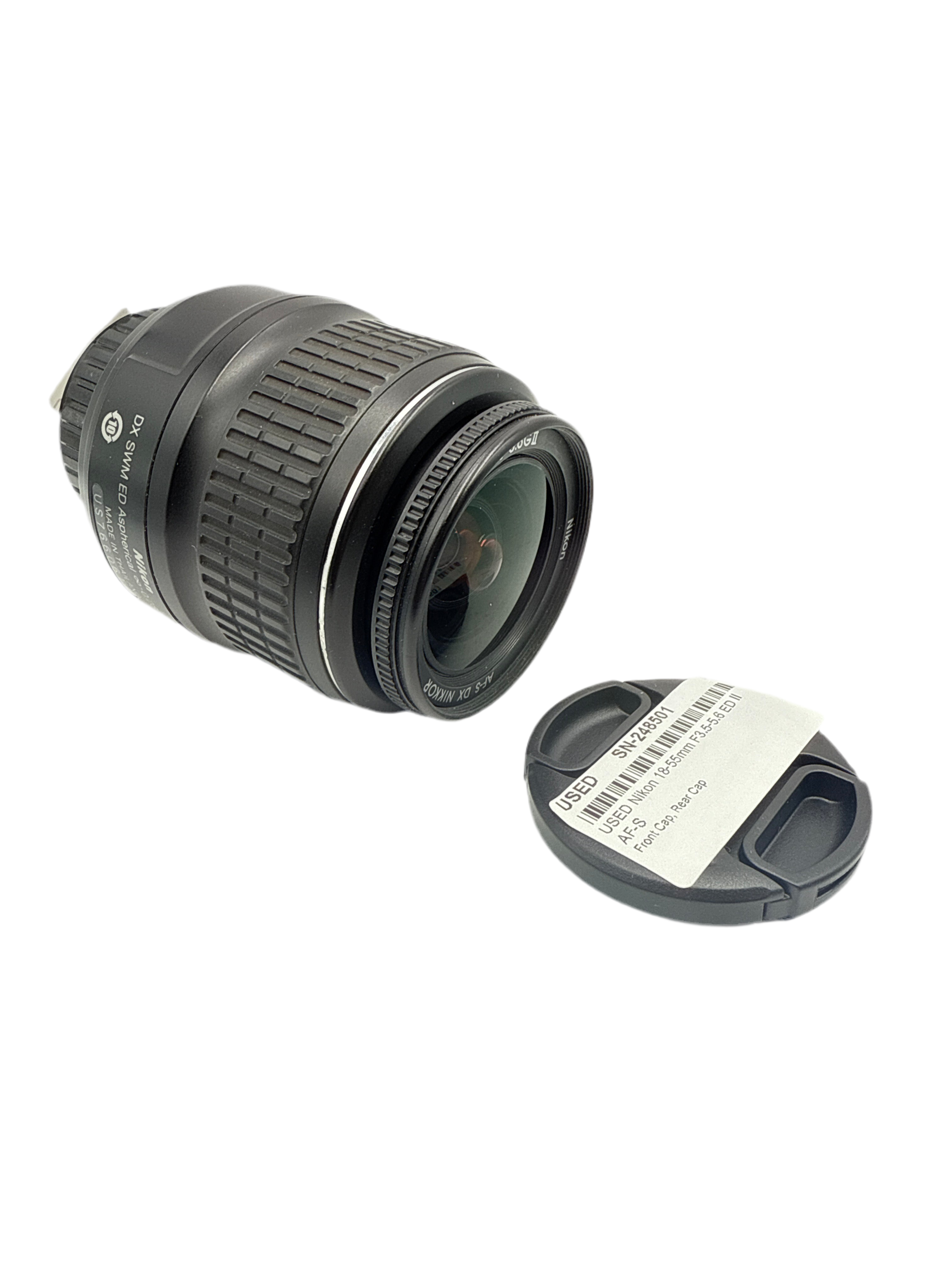 USED Nikon 18-55mm F3.5-5.6 ED II AF-S
