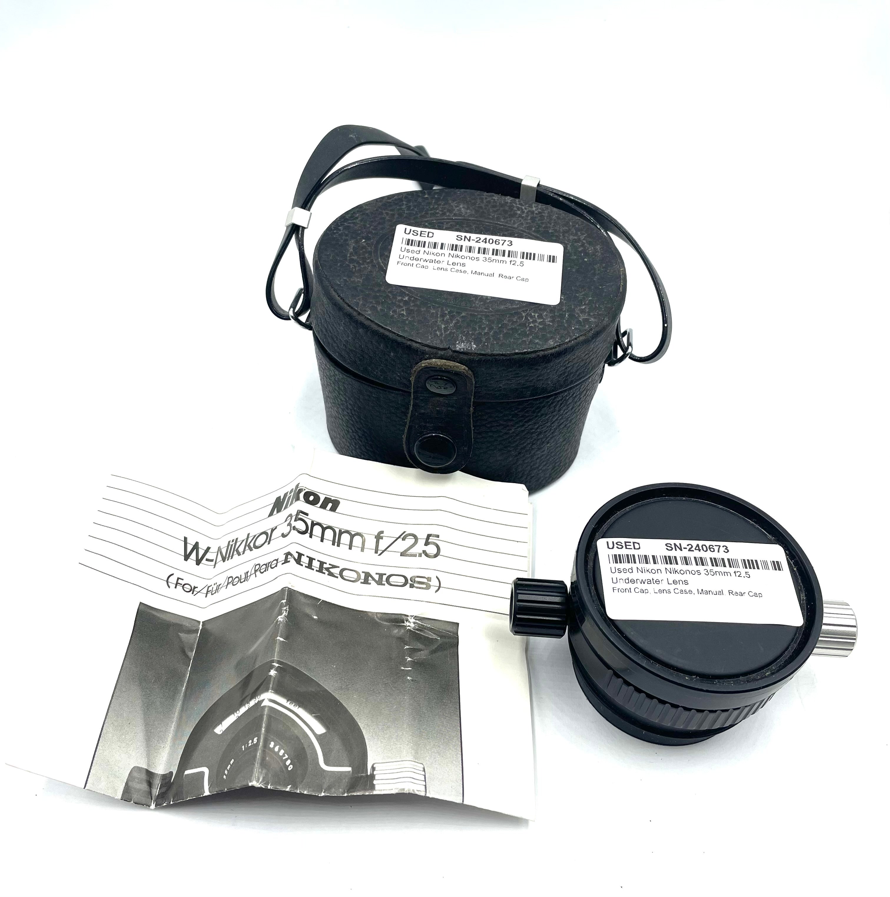 Used Nikon Nikonos 35mm f2.5 Underwater Lens