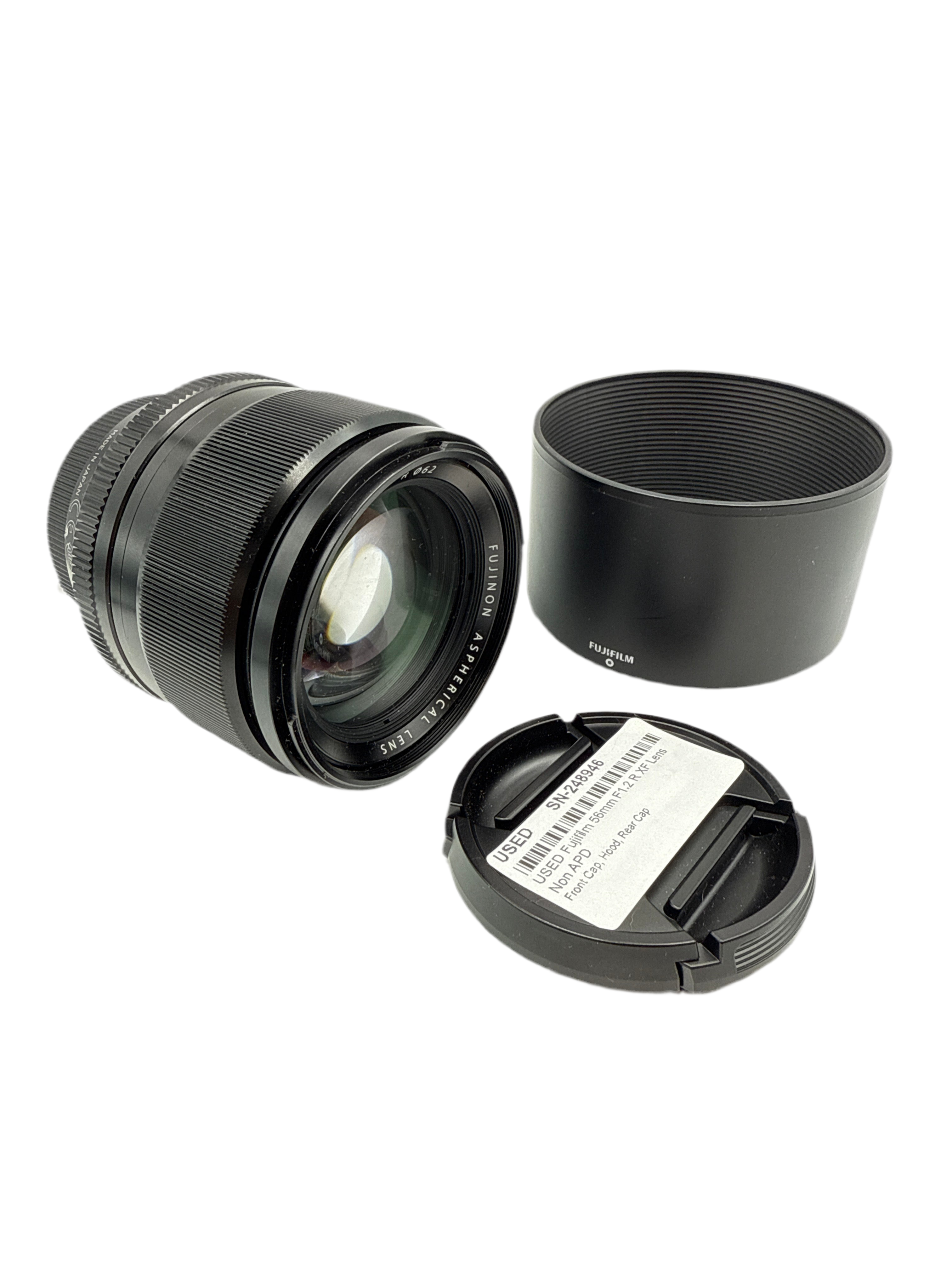 USED Fujifilm 56mm F1.2 R XF Lens Non APD