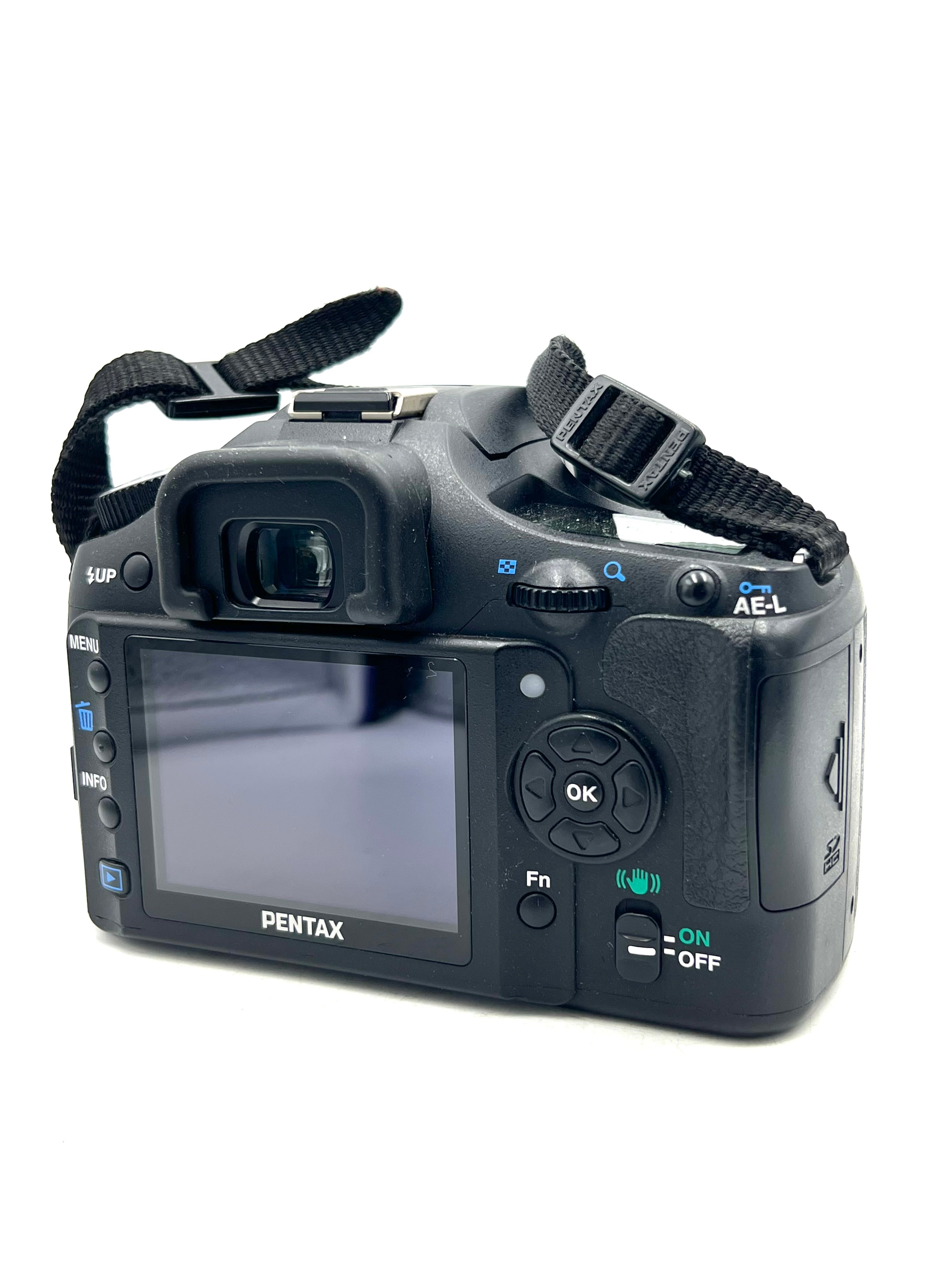 USED Pentax K200 DSLR W/ 18-55mm Lens