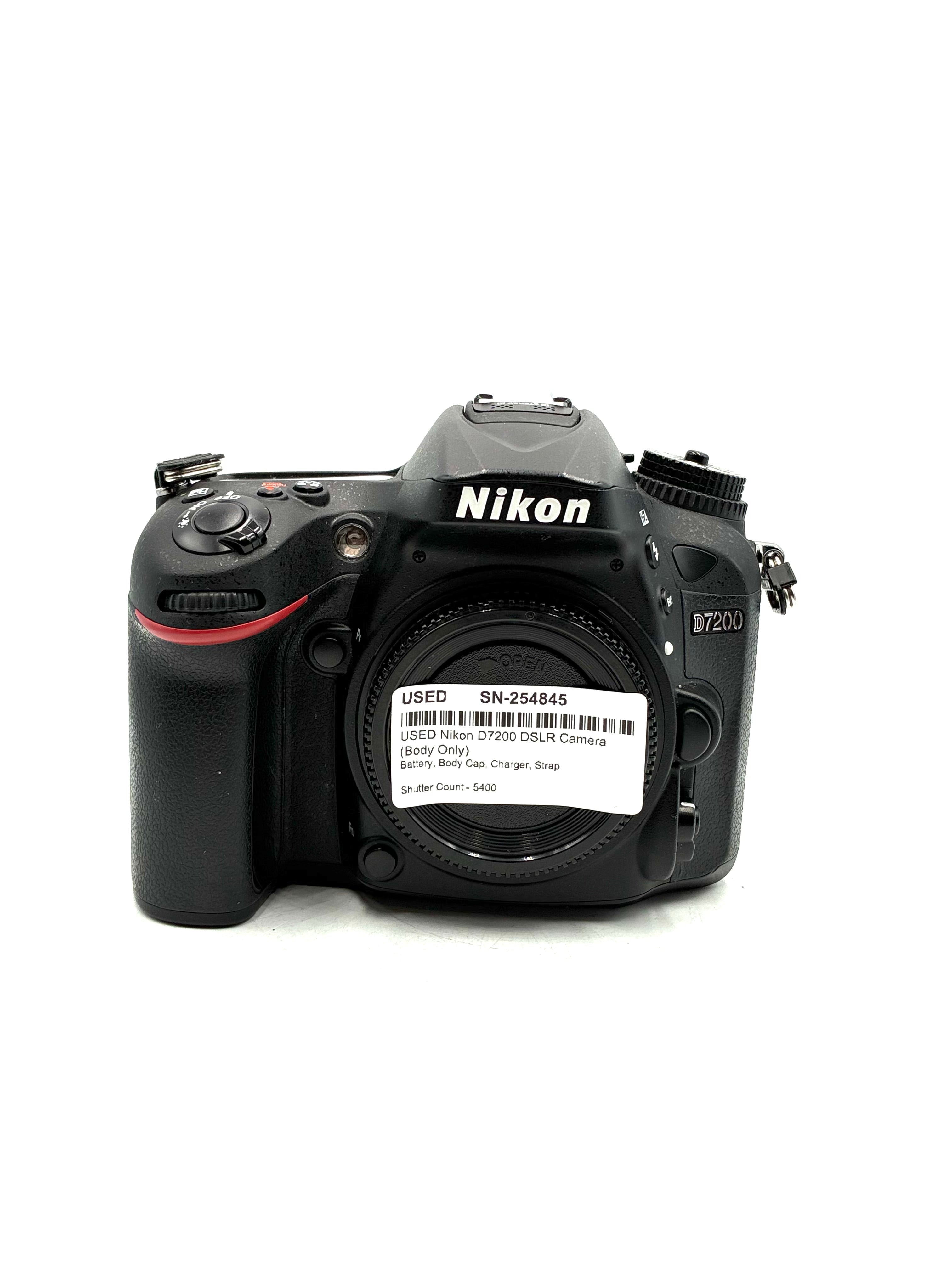 USED Nikon D7200 DSLR Camera (Body Only)