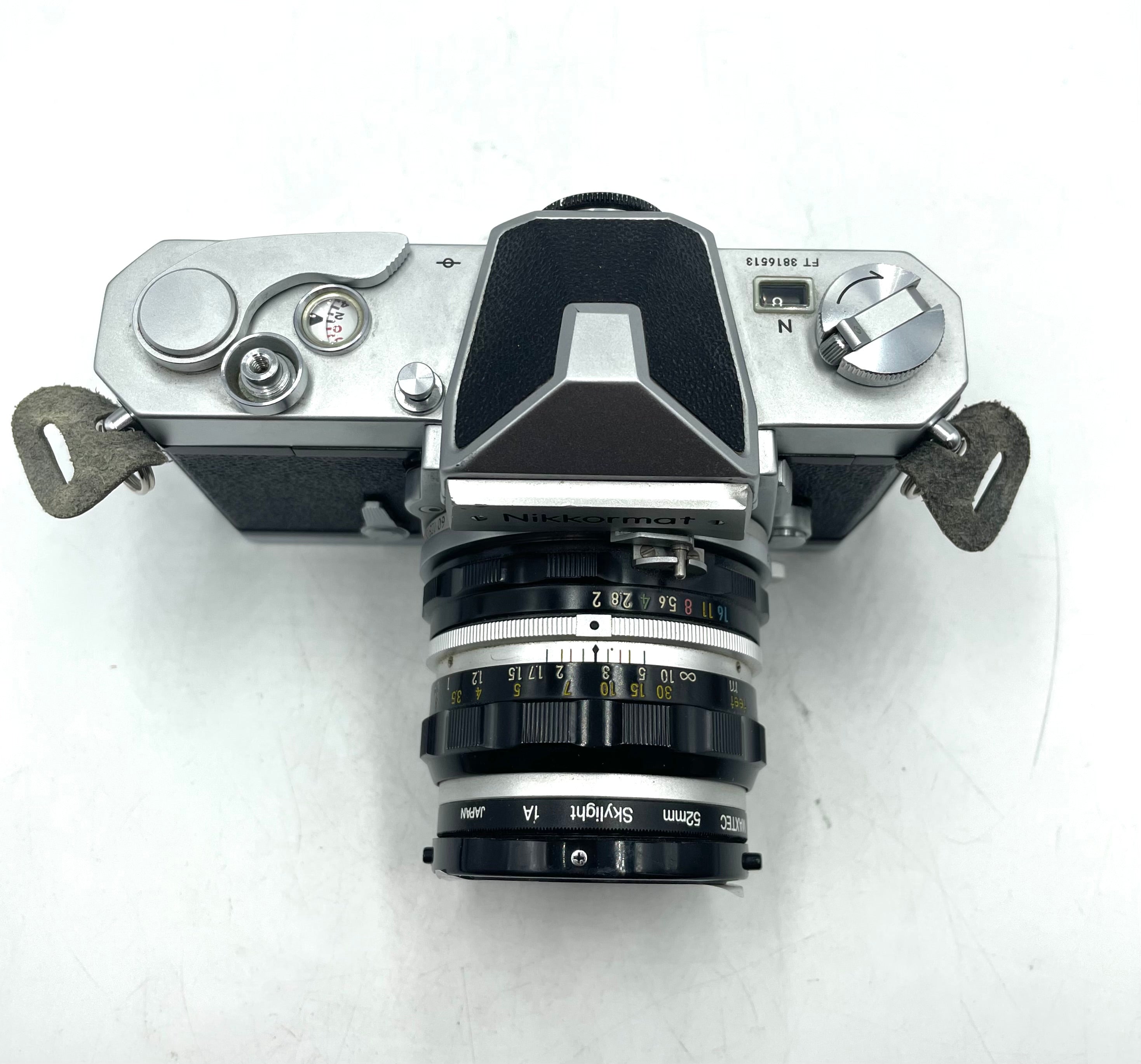 Used Nikon Nikkormat FTN w/ 50mm f2 Manual Film SLR Camera (Silver)