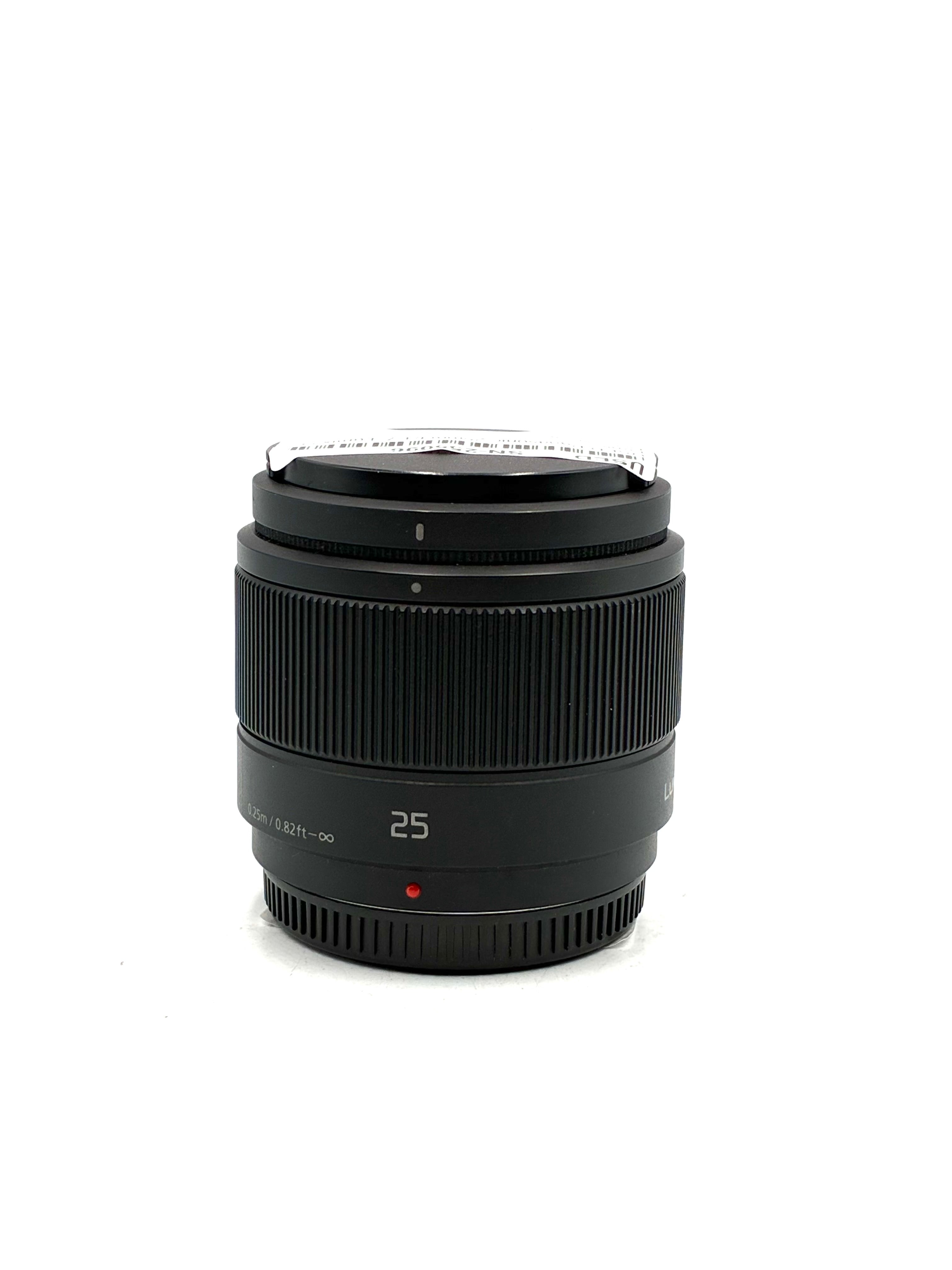USED Panasonic 25mm f/1.7 Lumix G Lens