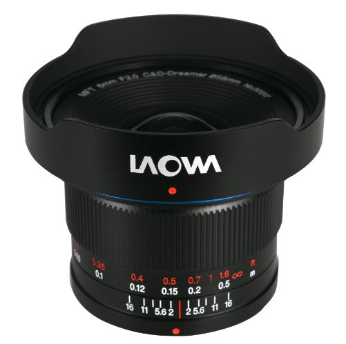 Venus Optics Laowa 6mm f/2 Zero-D Lens - Micro Four Thirds