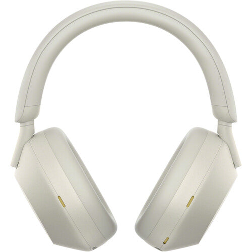 Sony WH-1000XM5 Noise-Canceling Wireless Over-Ear Headphones (Silver)