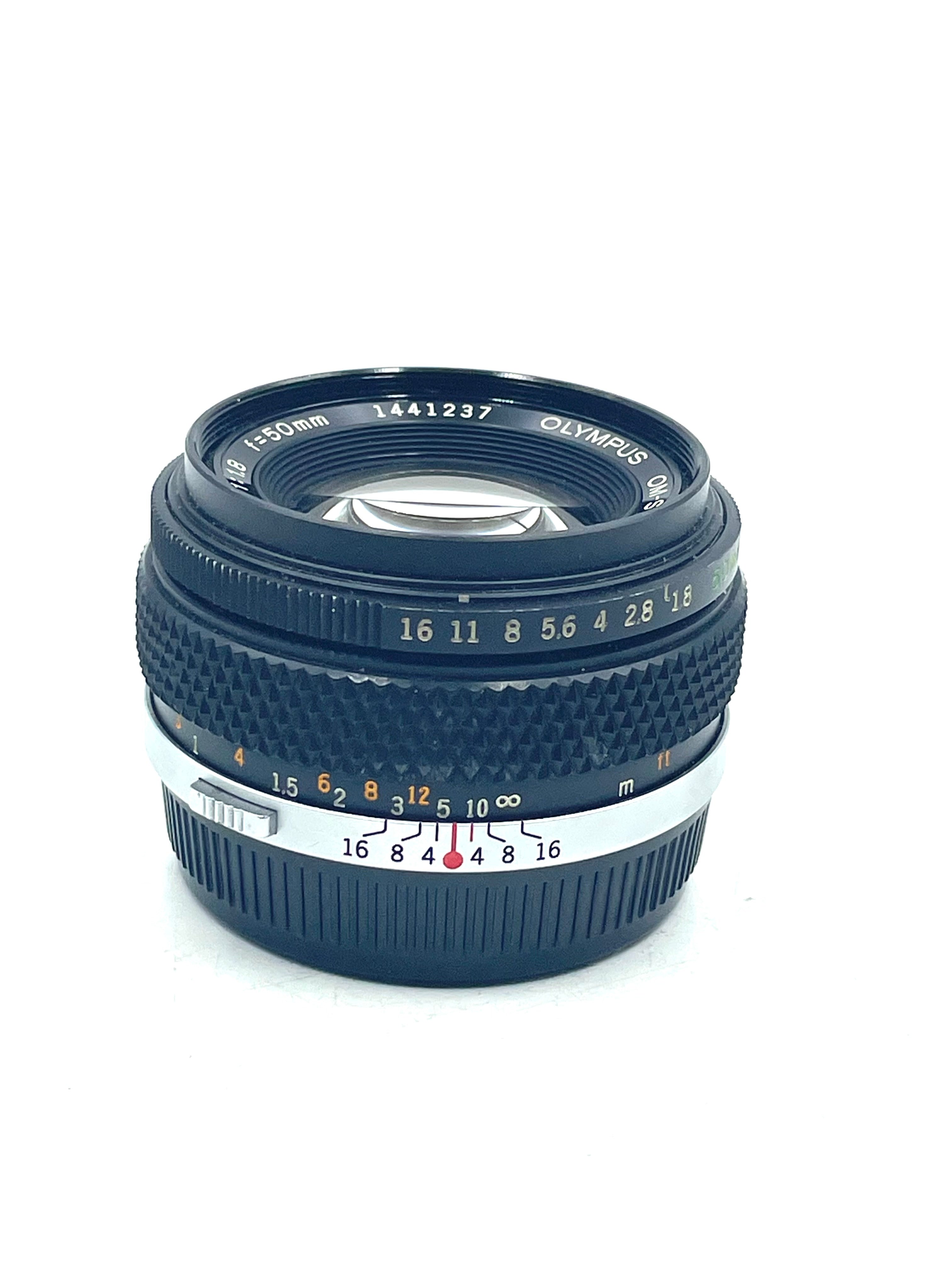 Used Olympus 50mm F1.8 Auto-S (MF)