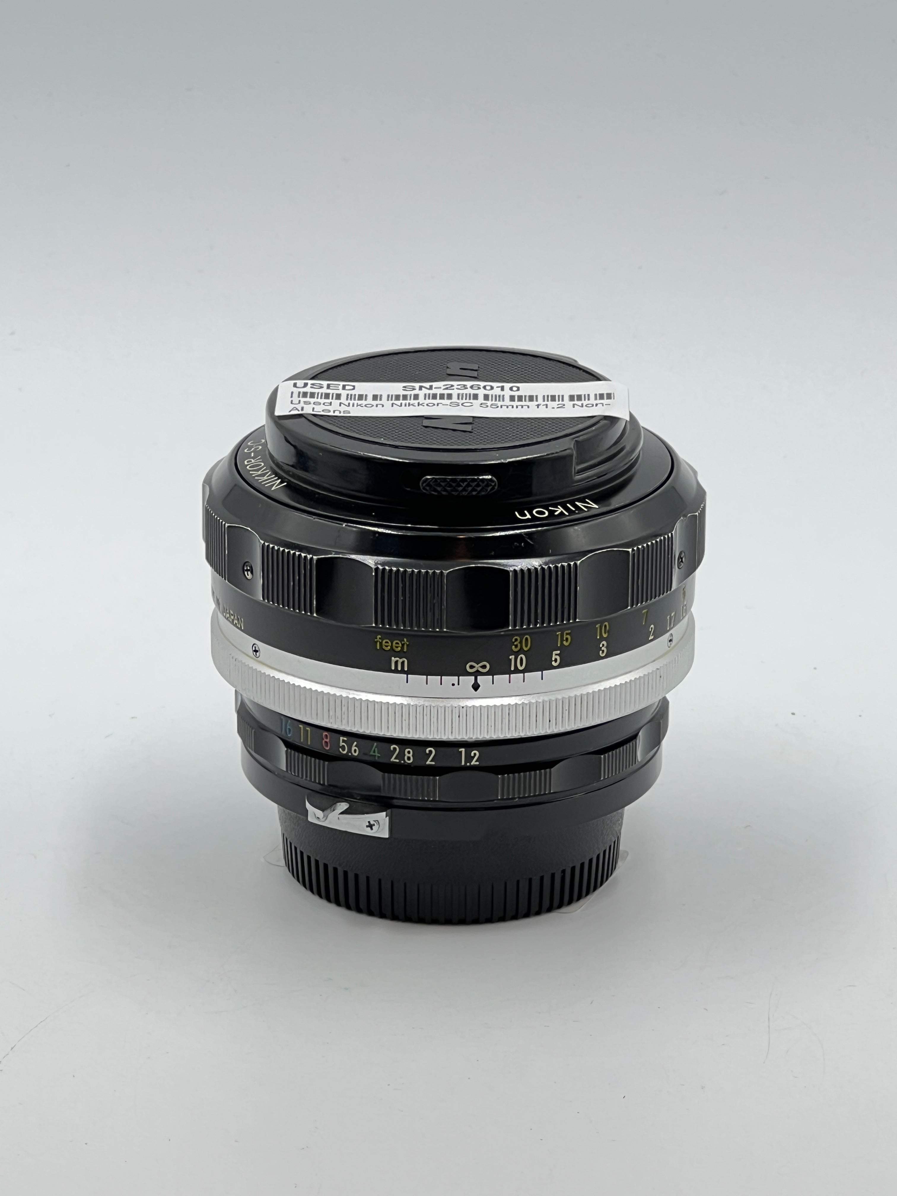 Used Nikon Nikkor-SC 55mm Non-AI Lens