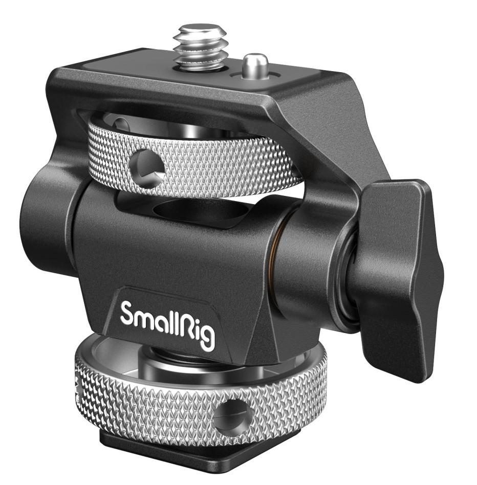 SmallRig Swivel and Tilt Adjustable Monitor Mount with Cold Shoe Mount